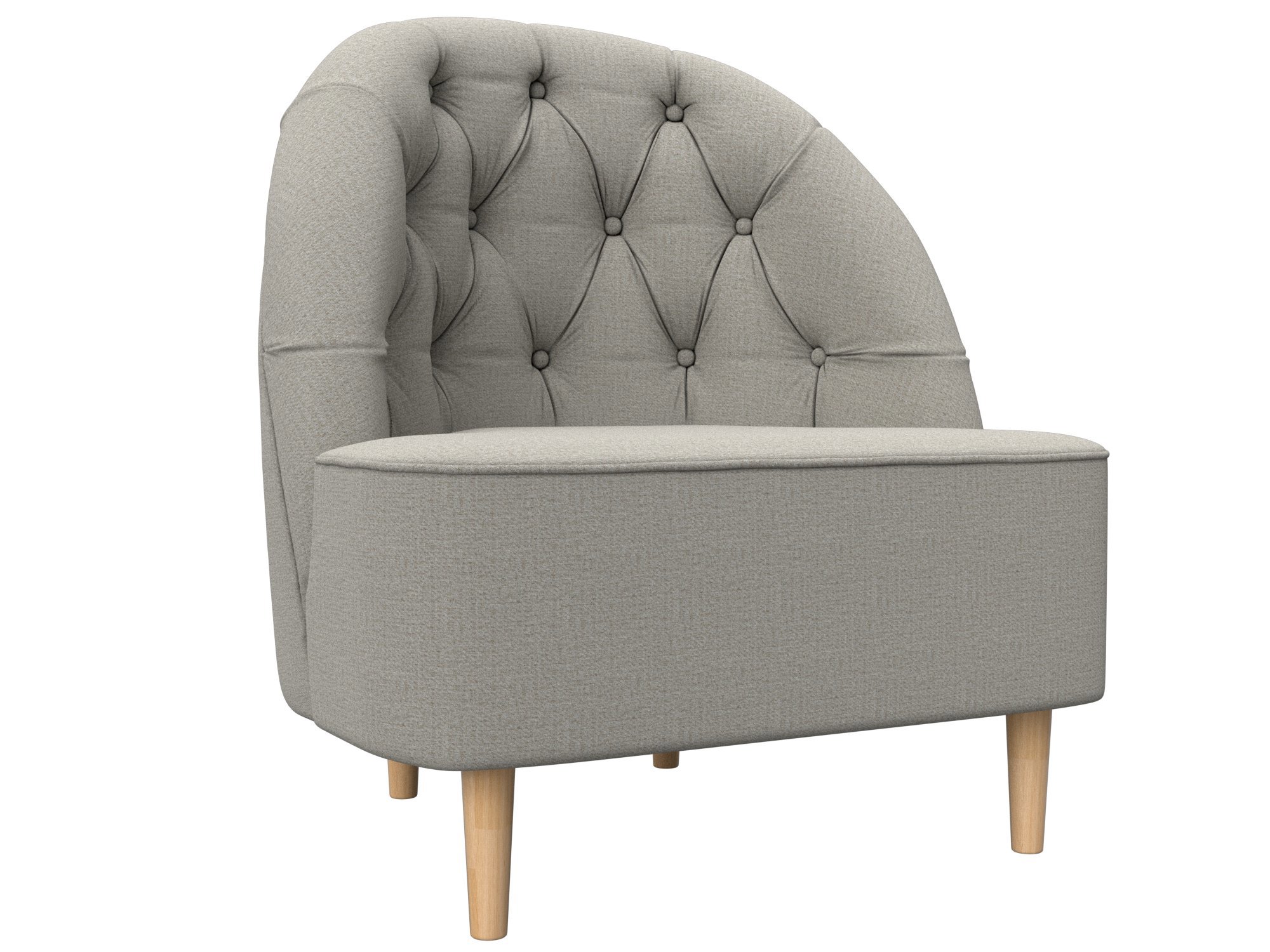 Изображение товара Мягкое кресло Лига диванов Амиса 74x84x63 см бежевое гипоаллергенное