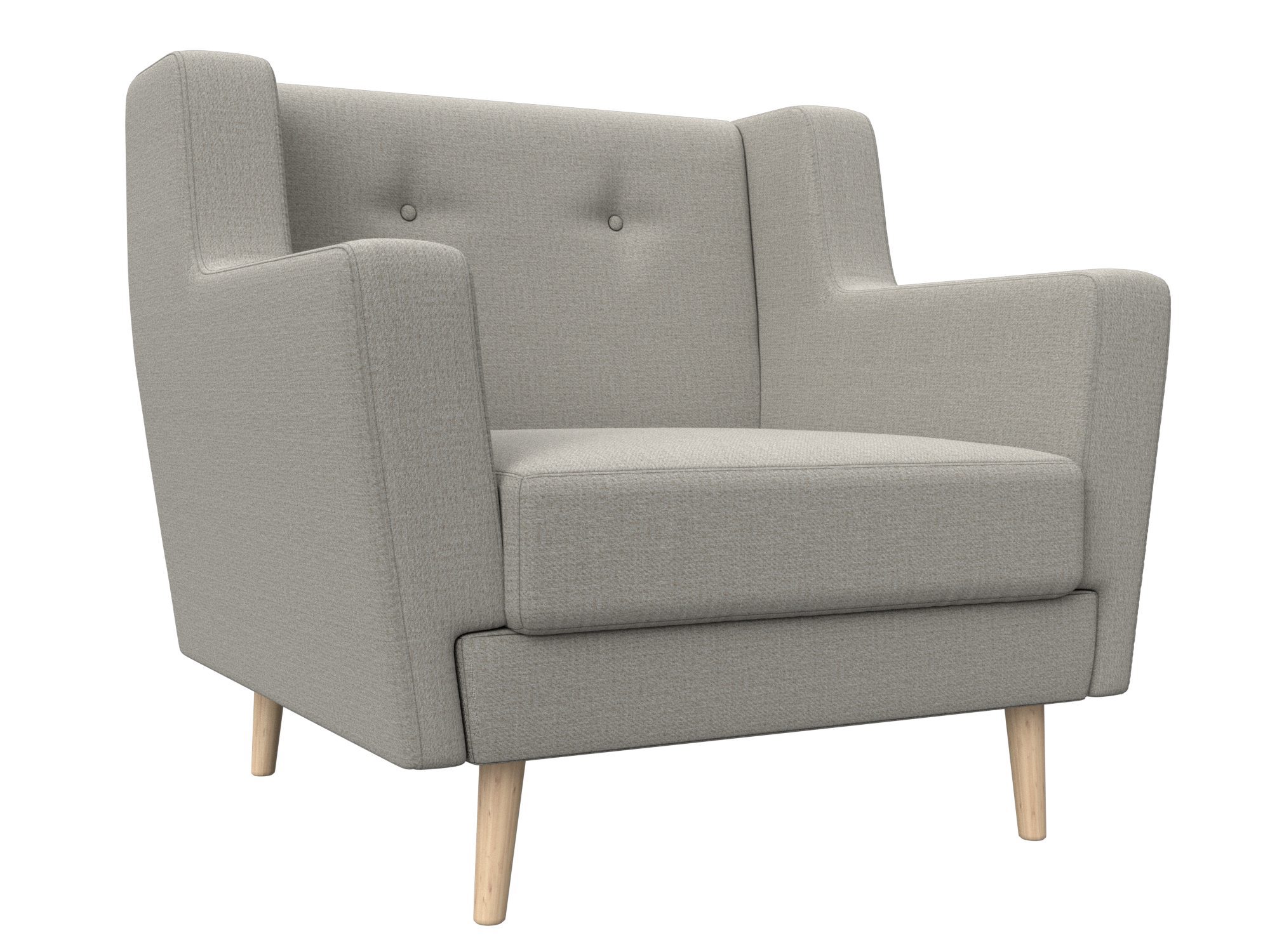 Изображение товара Мягкое кресло Брайтон Лига Диванов 78x85x77 см бежевое для дома и офиса