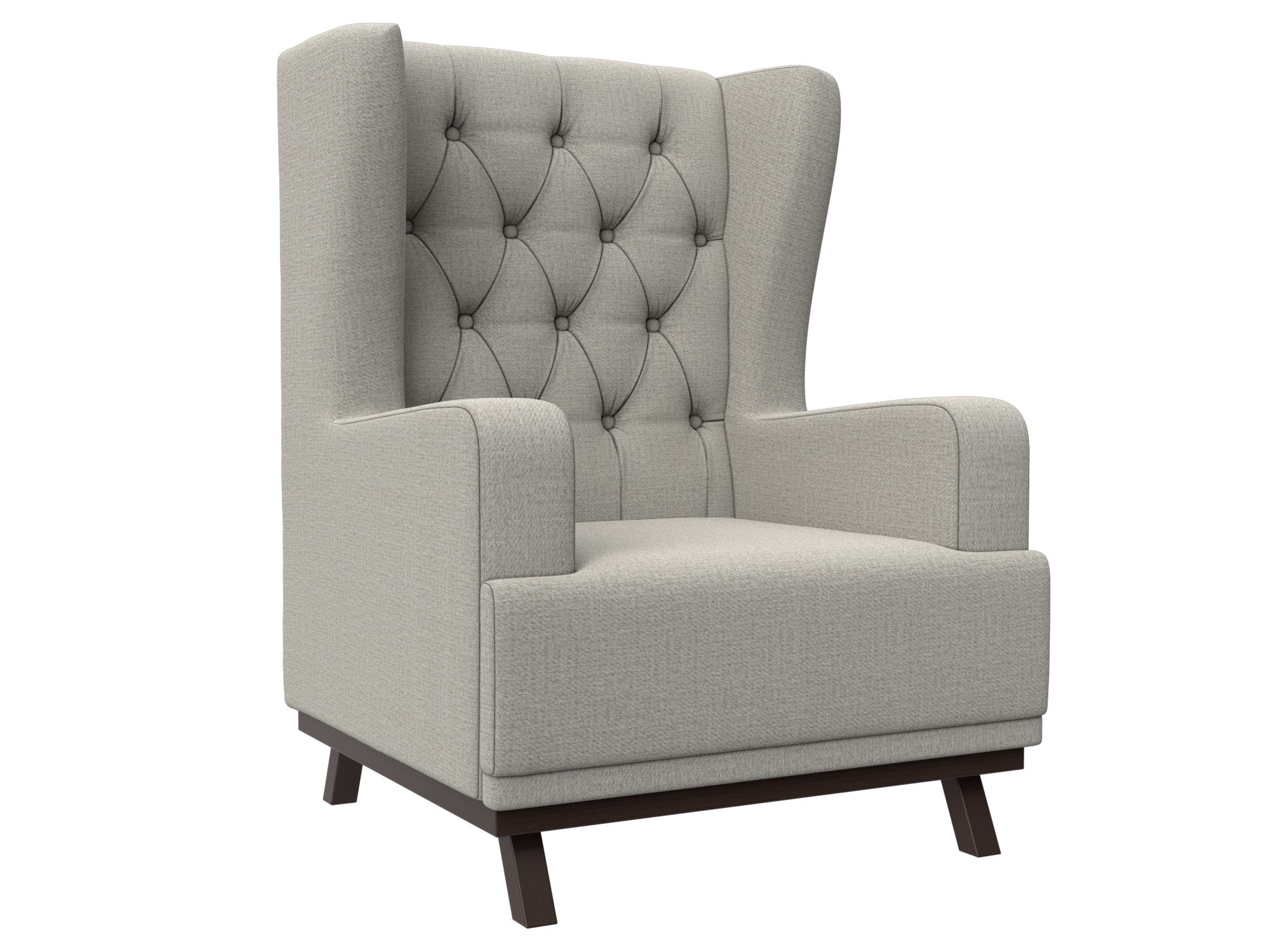 Изображение товара Мягкое кресло Джон Люкс 71x100x68 см бежевое Лига Диванов