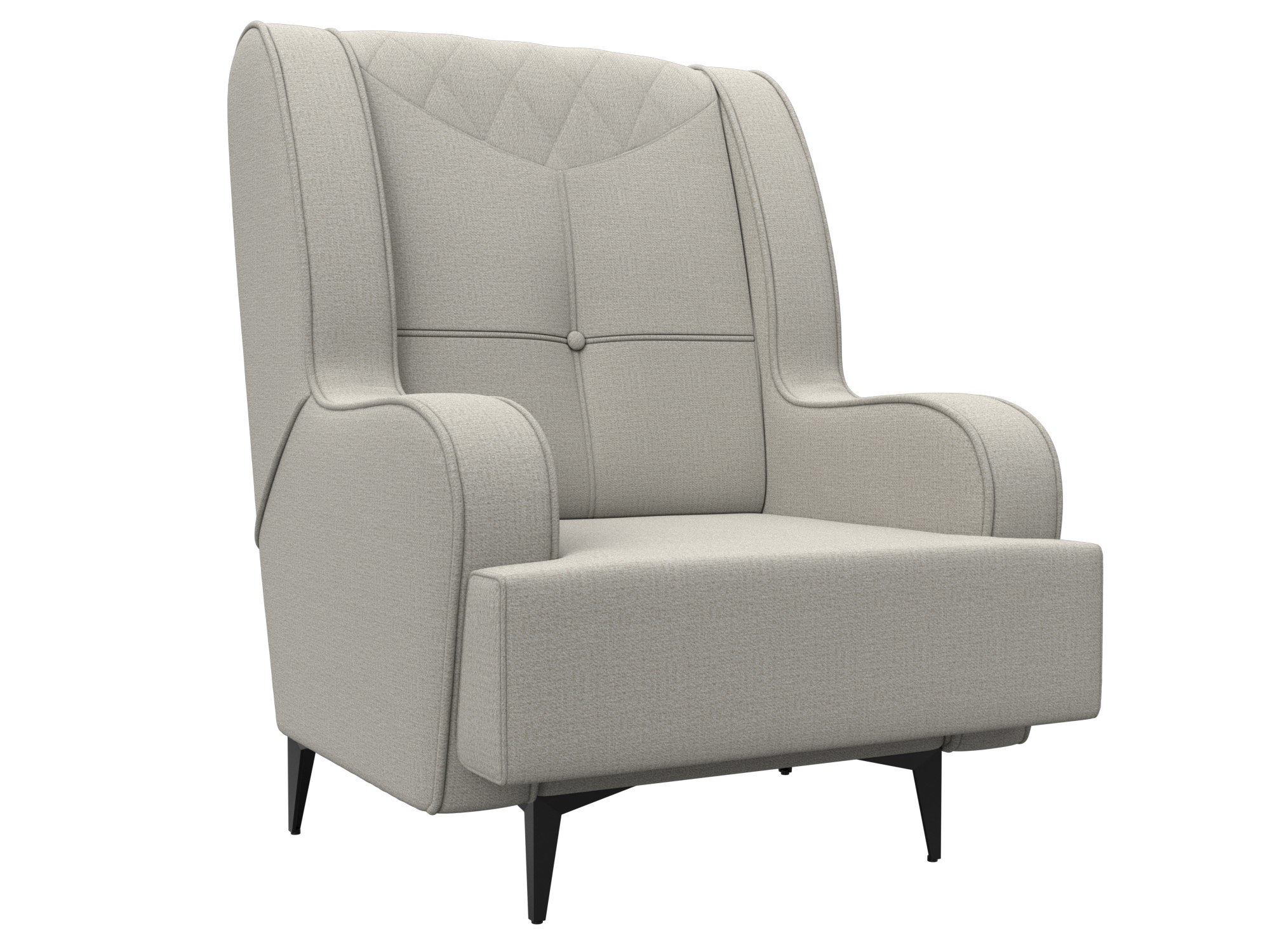 Изображение товара Мягкое кресло Лига диванов Неаполь 72x101x77 см бежевое гипоаллергенное