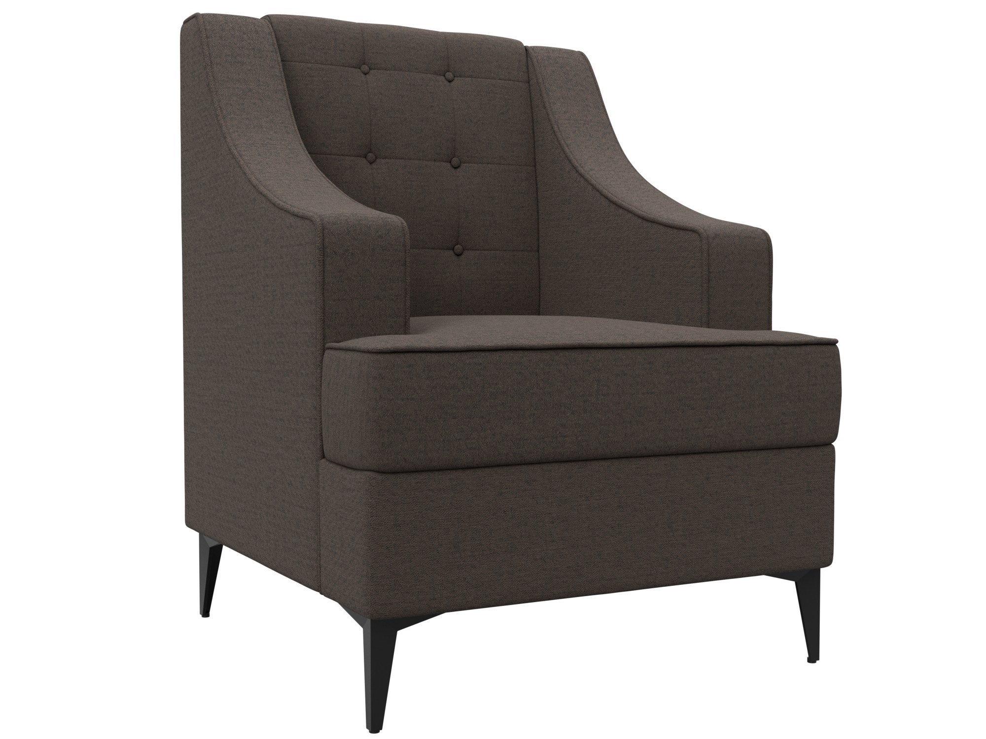 Изображение товара Мягкое кресло Лига диванов Марк 88x103x80 см коричневое гипоаллергенное