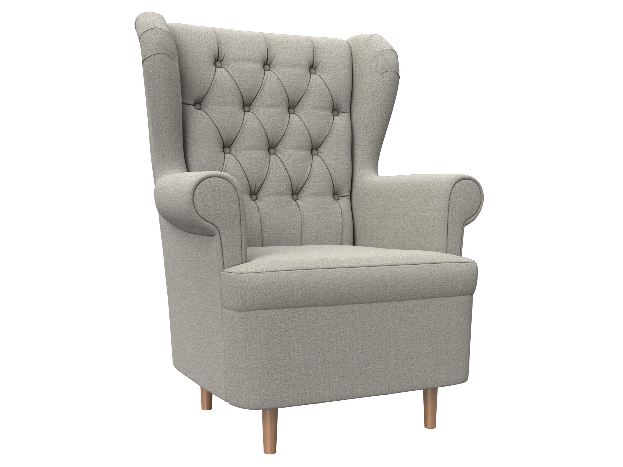 Изображение товара Мягкое кресло Торин Люкс Лига Диванов 72x105 см бежевое Россия