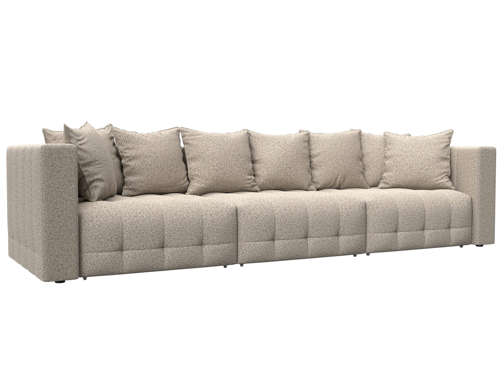 Изображение товара Диван раскладной Лига диванов 322x90x104 см велюр цвет ness 04 бежевый