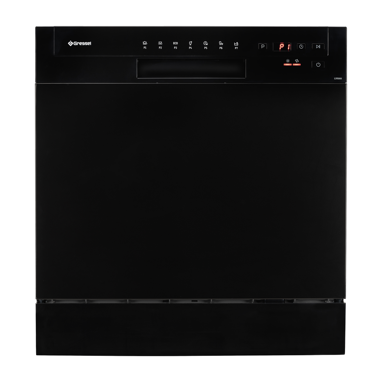 Изображение товара Отдельностоящая посудомоечная машина Gressel UPB501 55 см 7 программ черный