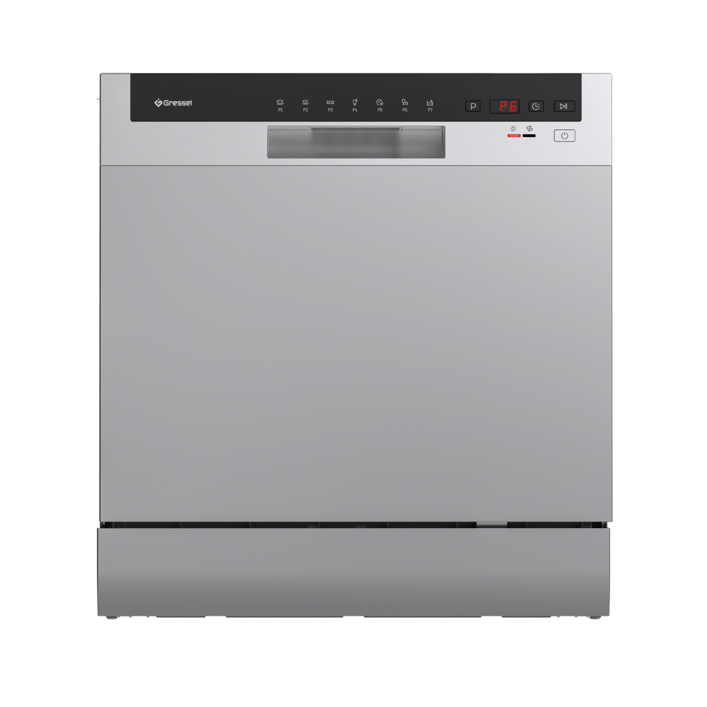 Изображение товара Отдельностоящая посудомоечная машина Gressel UPM501 55 см 7 программ нержавеющая сталь