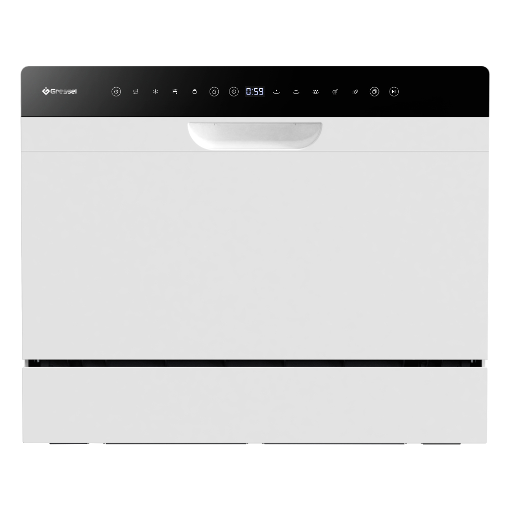 Изображение товара Отдельностоящая посудомоечная машина Gressel UPW550 55 см 6 комплектов белая