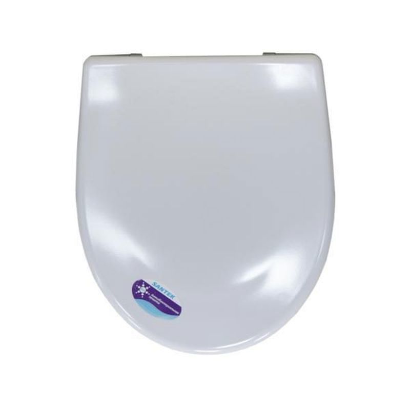 Изображение товара Сиденье для унитаза Santek Анимо из дюропласта белое регулируемое