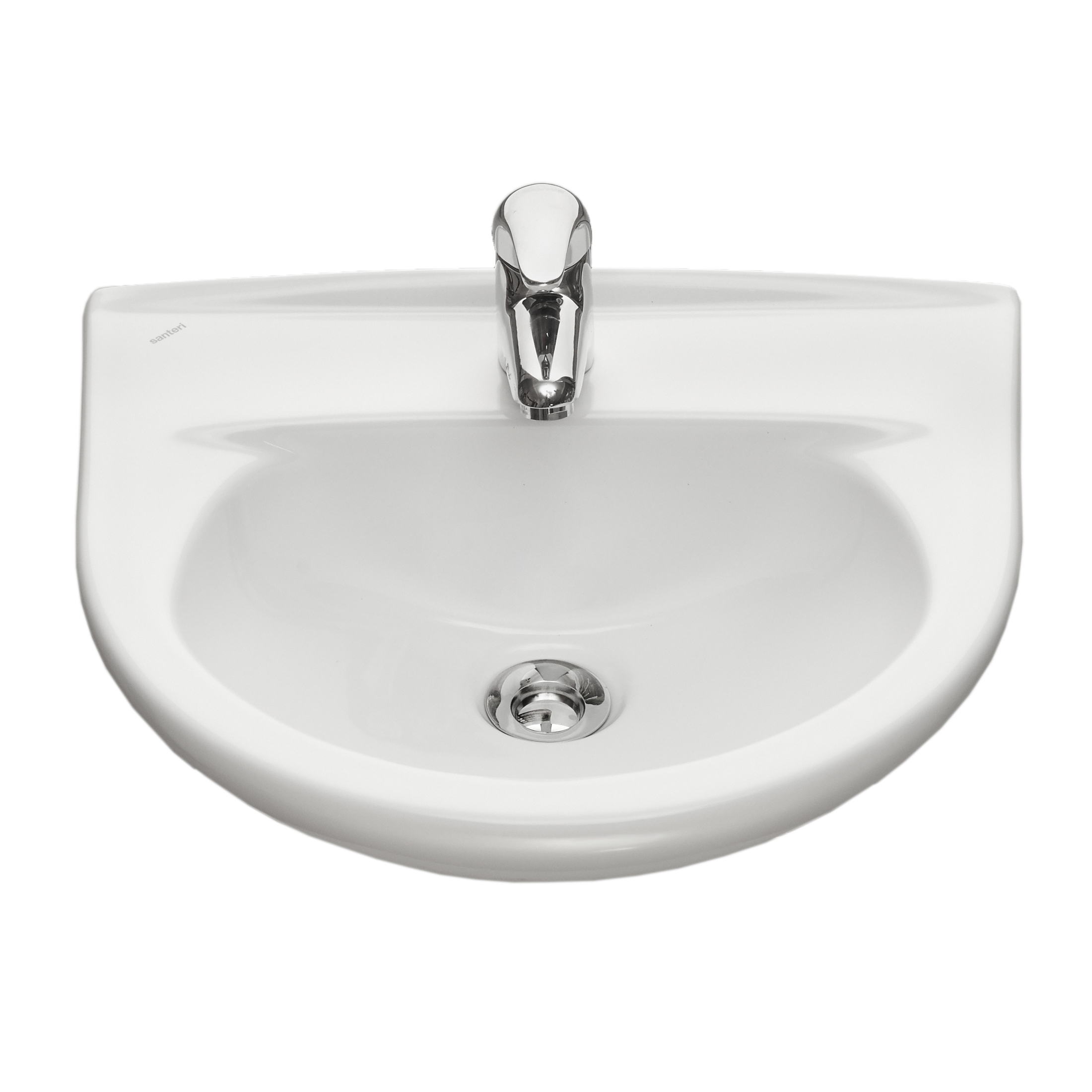 Изображение товара Раковина Santeri Родничок 131310S0010B0 45.5см белая керамика подвесная