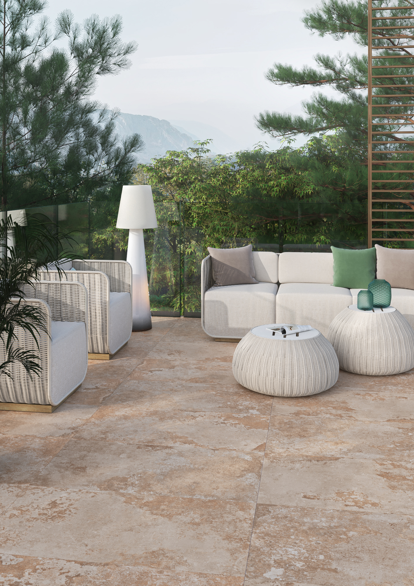 Изображение товара Керамогранит Staro Arfine Clay 60x120 см Antislip 1237755 цвет коричневый