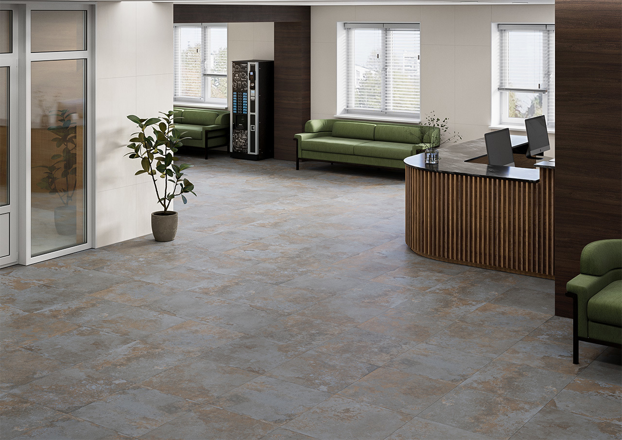 Изображение товара Керамогранит Staro Arfine Slaty 60x60см Antislip 1237715 цвет коричневый