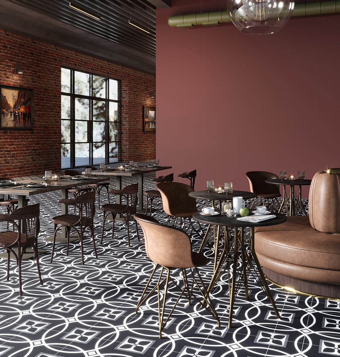 Изображение товара Керамогранит Staro Pre-cut Chester 60x60см Matt 46119316 цвет разноцветный