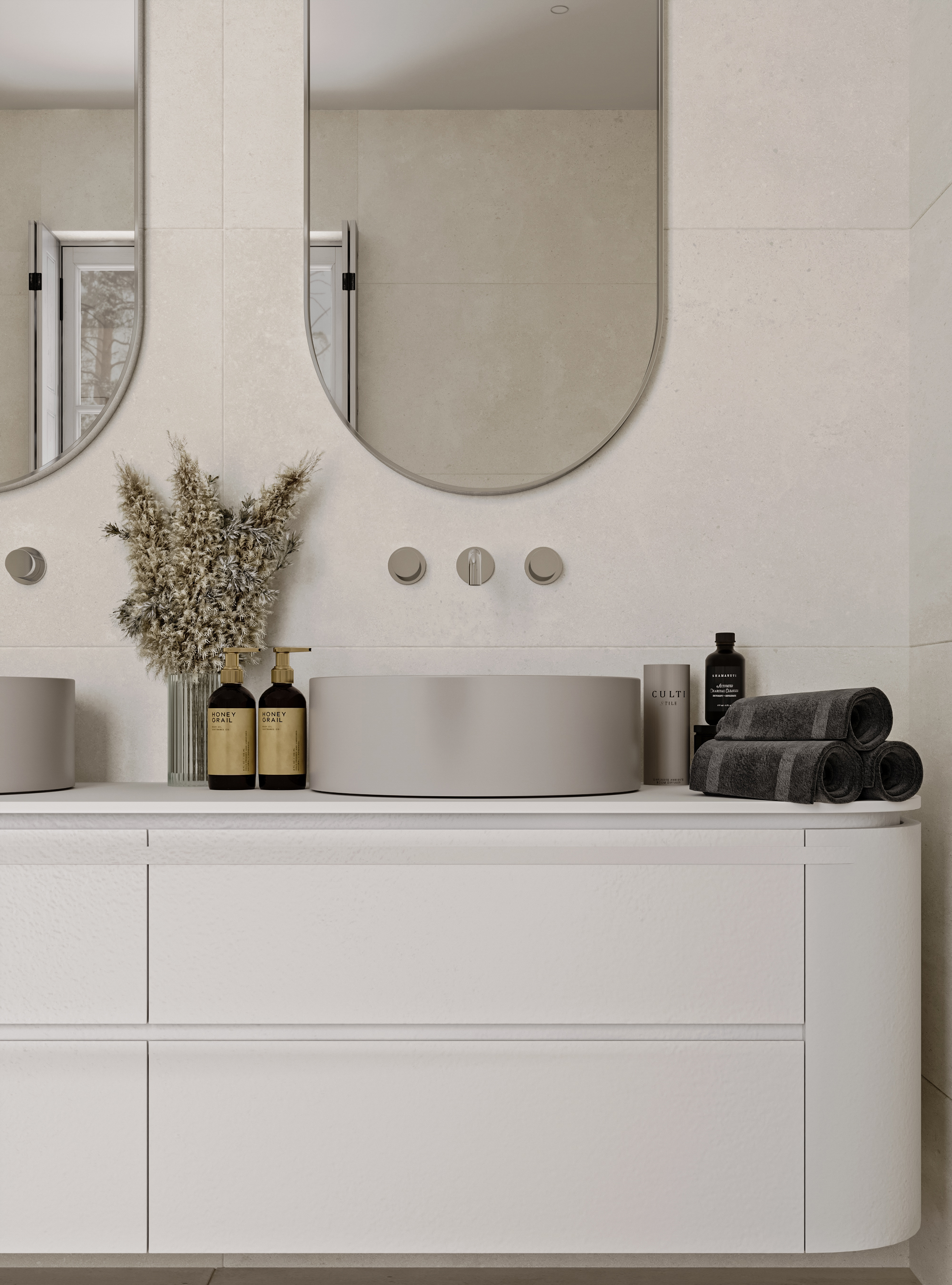 Изображение товара Керамогранит Staro Concreto Blanco 60x120см Matt 86294924 цвет белый