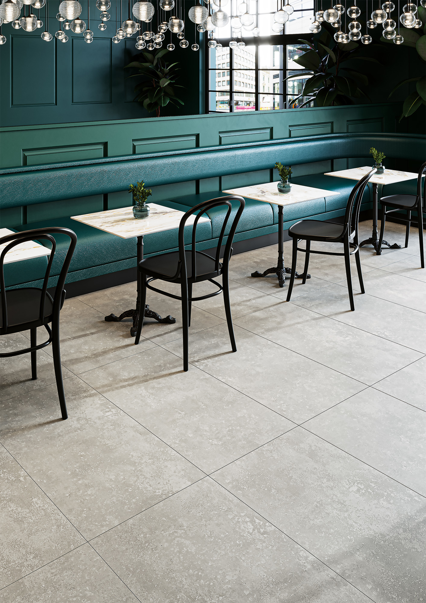 Изображение товара Керамогранит Staro Concreto Brown 60x120 см Matt