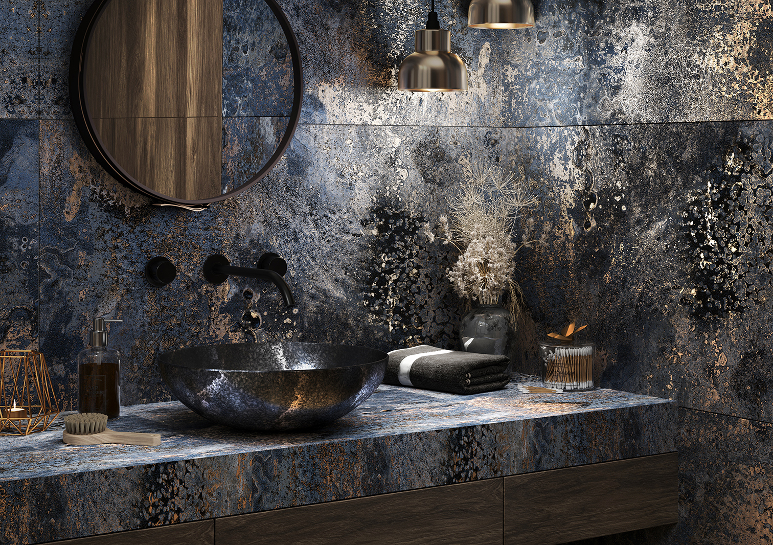 Изображение товара Керамогранит Staro Blue Matt 60x120см цвет синий