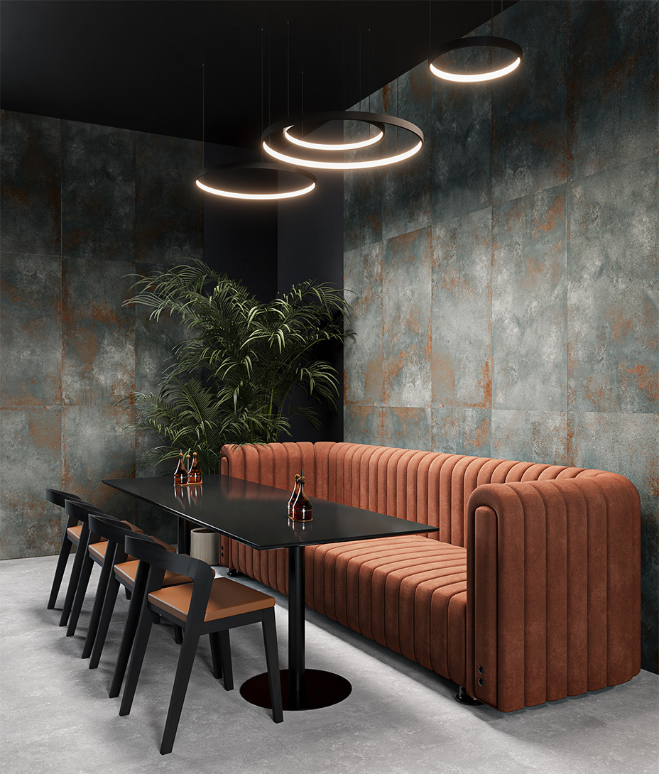 Изображение товара Керамогранит Staro Titanium Natural 60x120см металлический эффект матовый