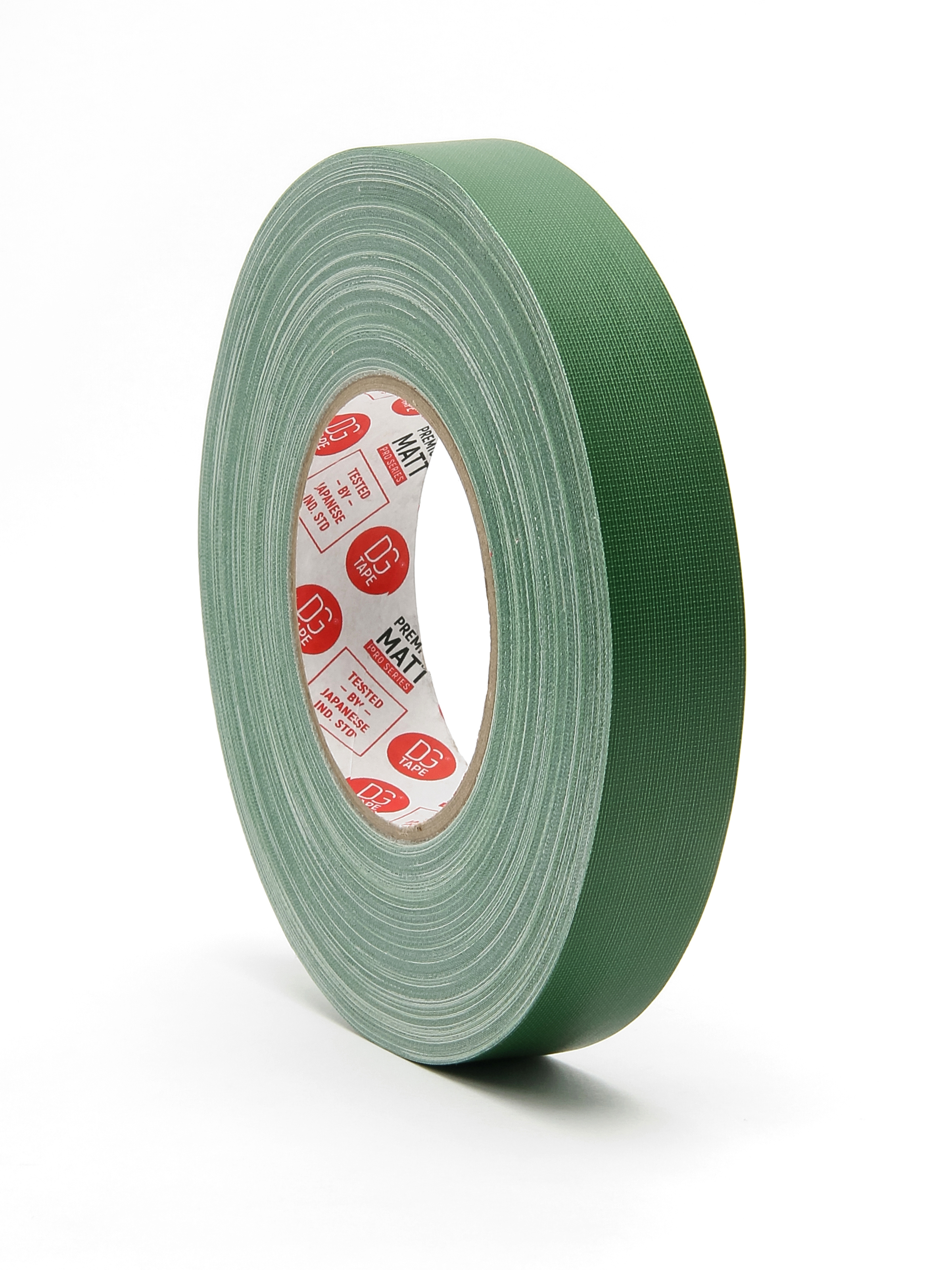 Изображение товара Клейкая лента Dgtape Matt Гаффа тейп MATT50025/25/GR 25мм/25м цвет зеленый