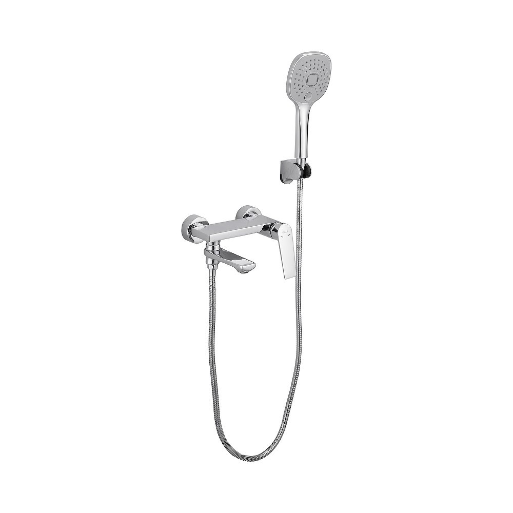 Изображение товара Смеситель для ванны Belz B60533 с душевой лейкой хром однорычажный