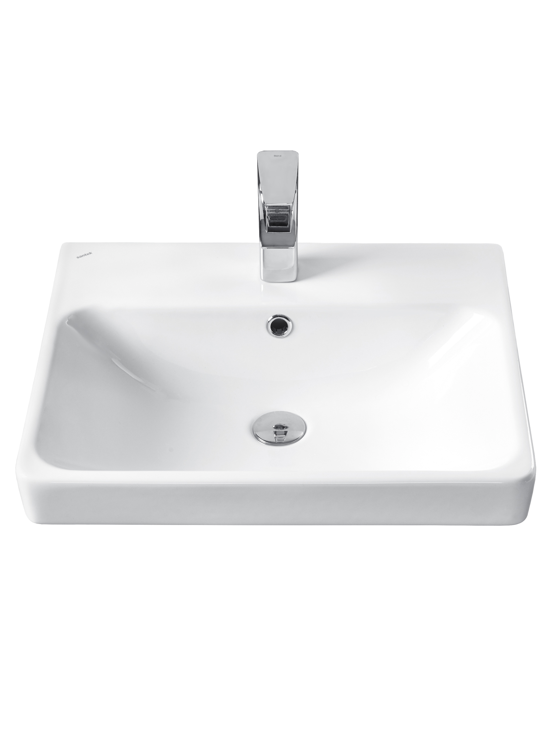 Изображение товара Раковина Santek Адриана 1WH501620 550см белая керамическая