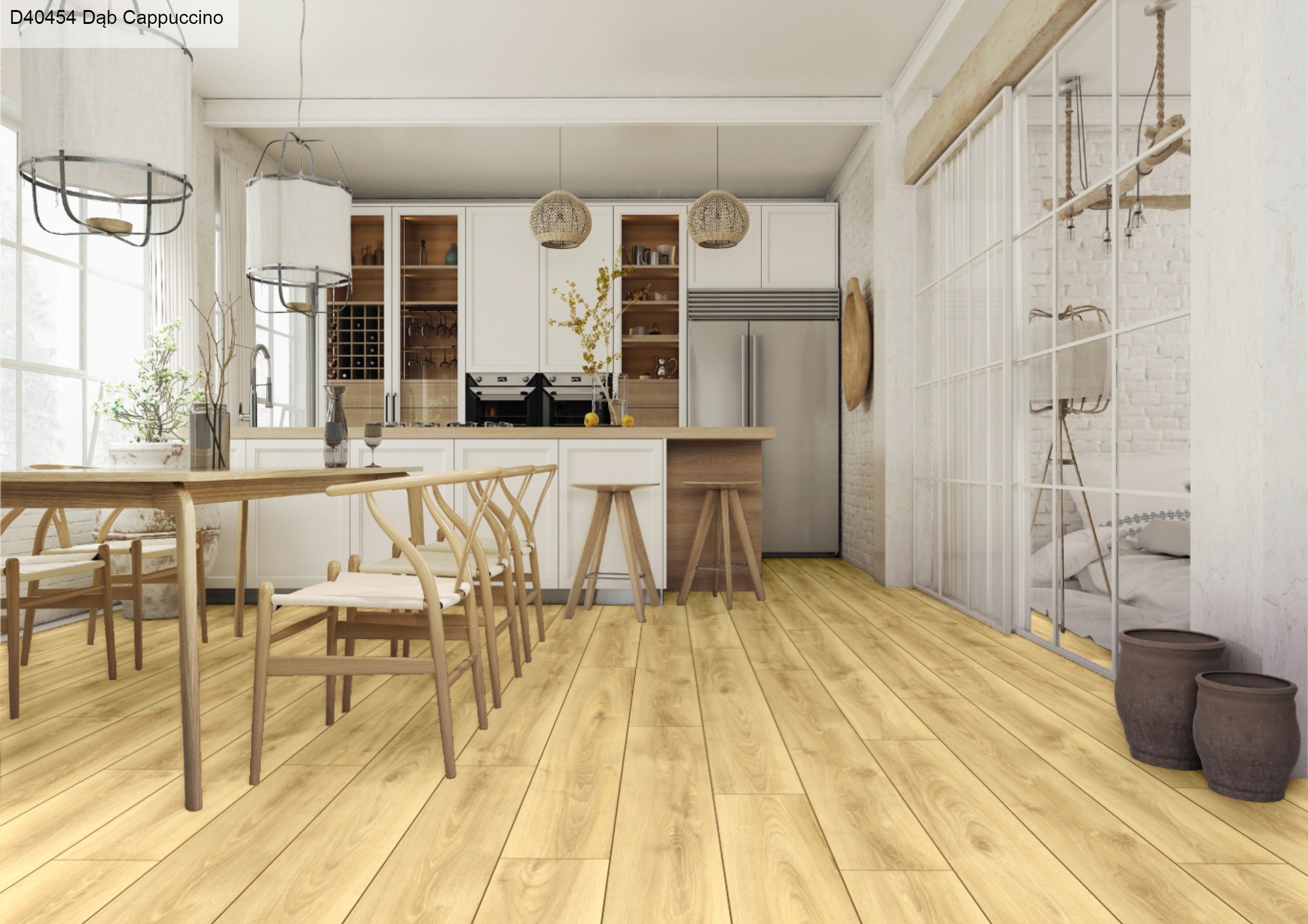 Изображение товара Ламинат Kronopol Sefora Aqua Zero Дуб Cappuccino 33 класс толщина 10 мм с фаской 1.845 м², цена за упаковку