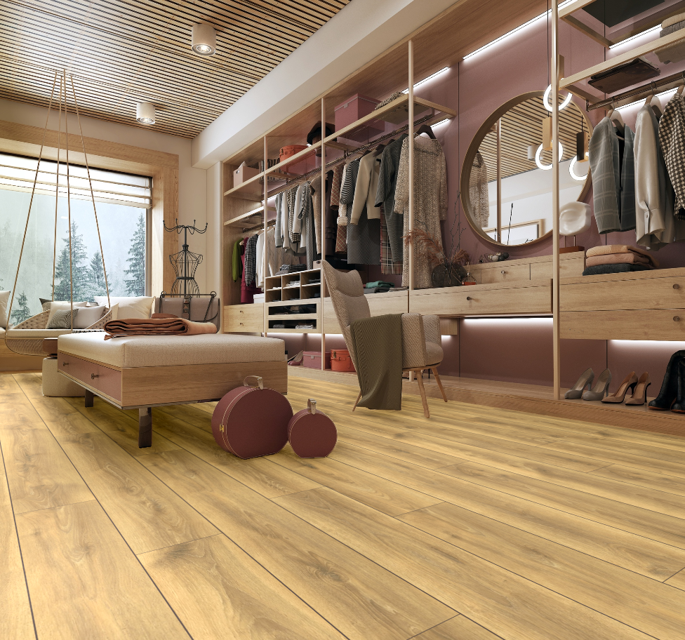 Изображение товара Ламинат Kronopol Sefora Aqua Zero Дуб Ristretto 33 класс толщина 10 мм с фаской 1.845 м², цена за упаковку