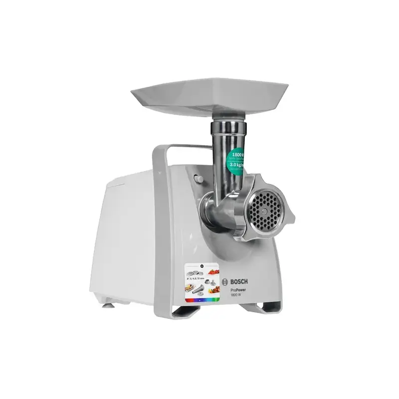 Изображение товара Мясорубка BOSCH MFW66020 с насадками для кеббе и колбас