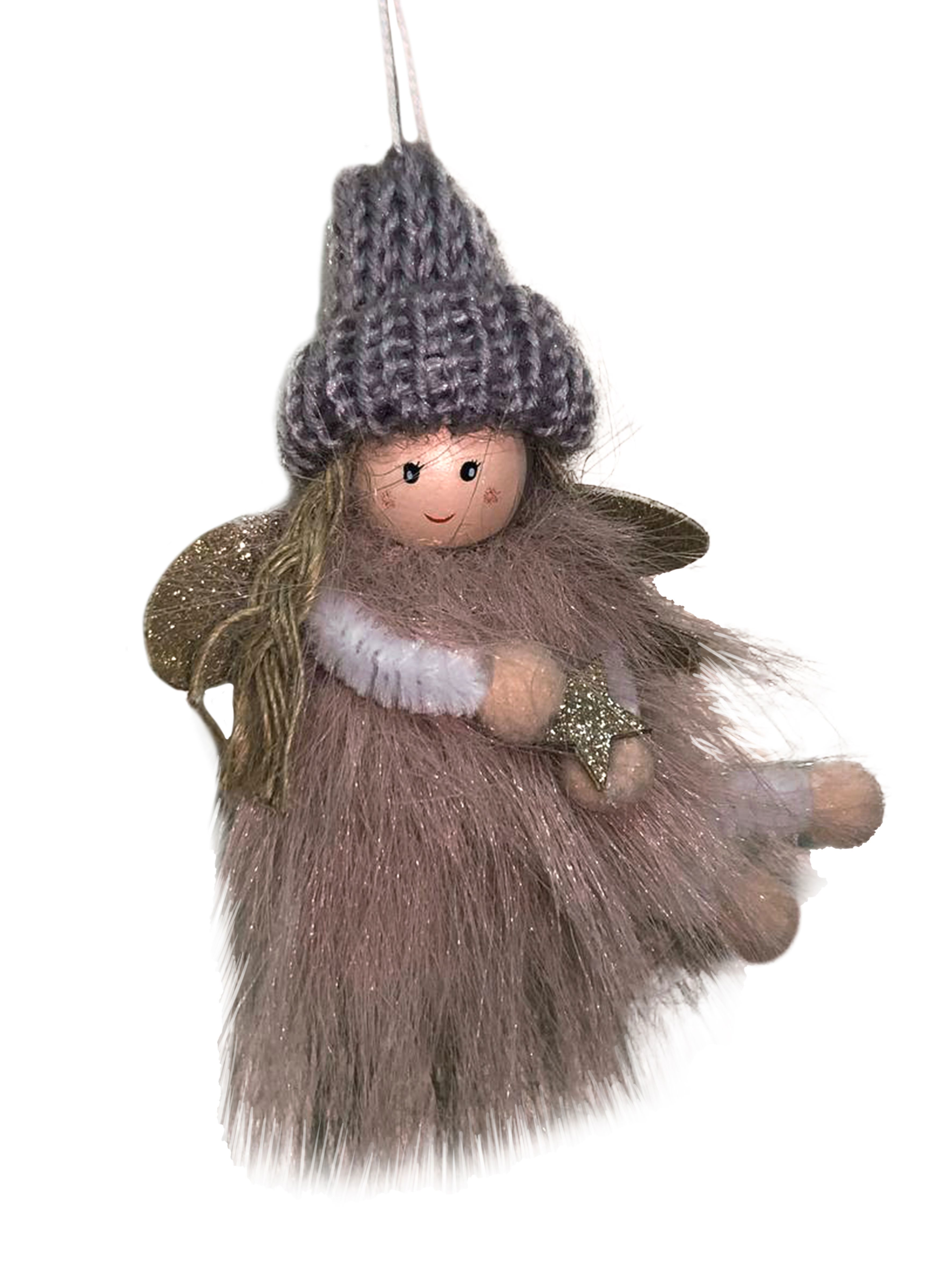 Изображение товара Подвесное украшение «Фея», 11x8 см, полиэстер, цвет разноцветный