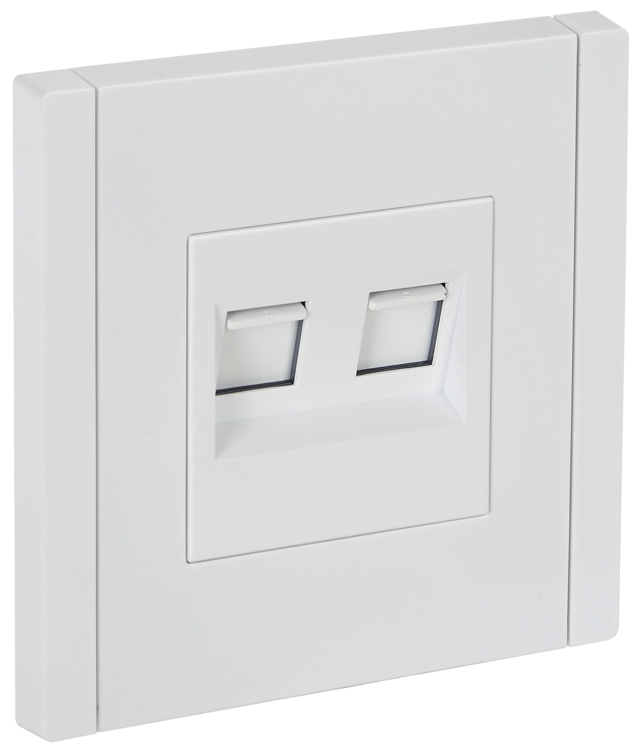 Изображение товара Розетка встраиваемая двойная IEK Forte&Piano RJ45 cat 5е цвет белый Изображение товара Розетка встраиваемая двойная IEK Forte&Piano RJ45 cat 5е цвет белый