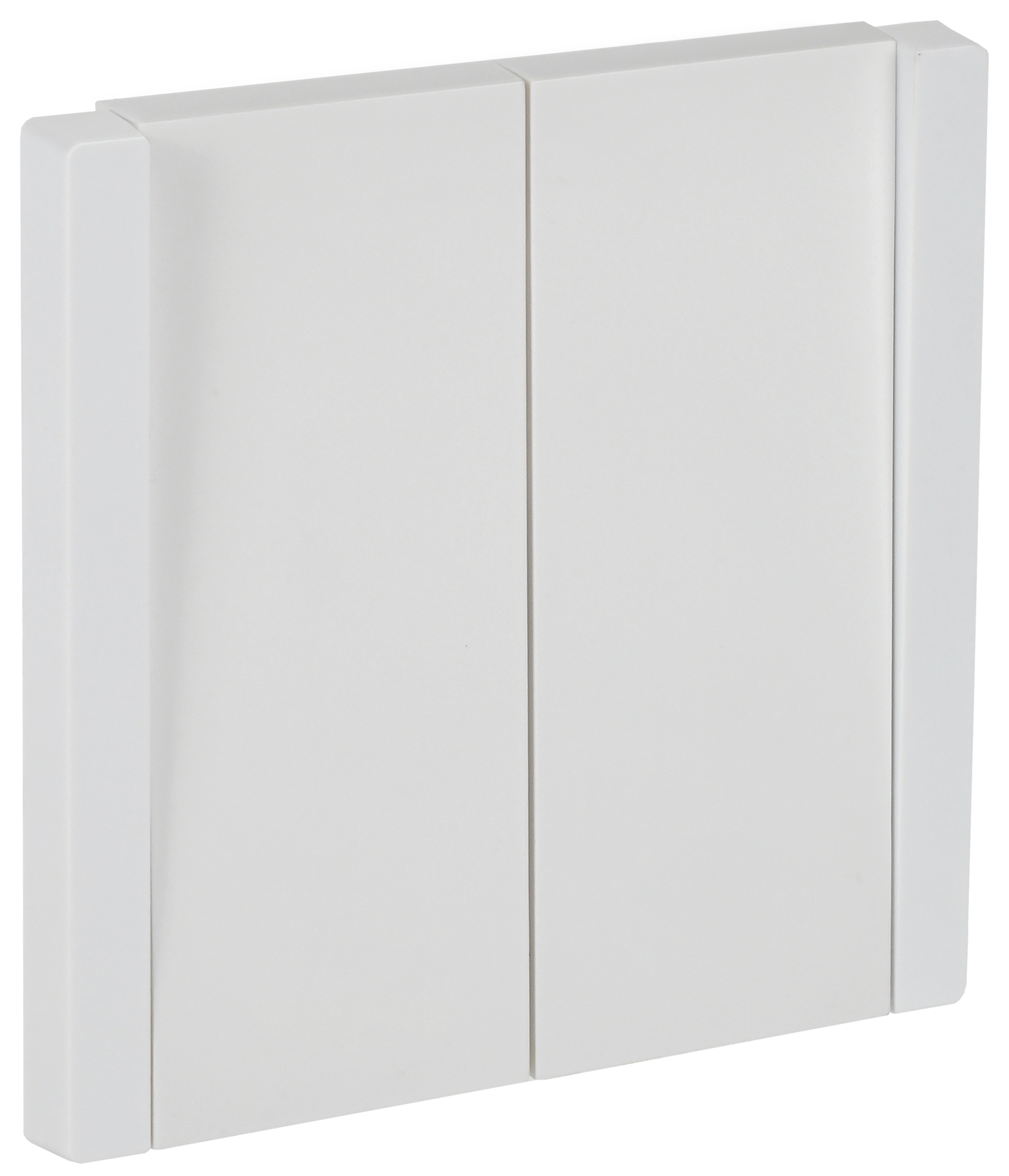 Изображение товара Выключатель проходной накладной IEK Forte&Piano 2 клавиши белый