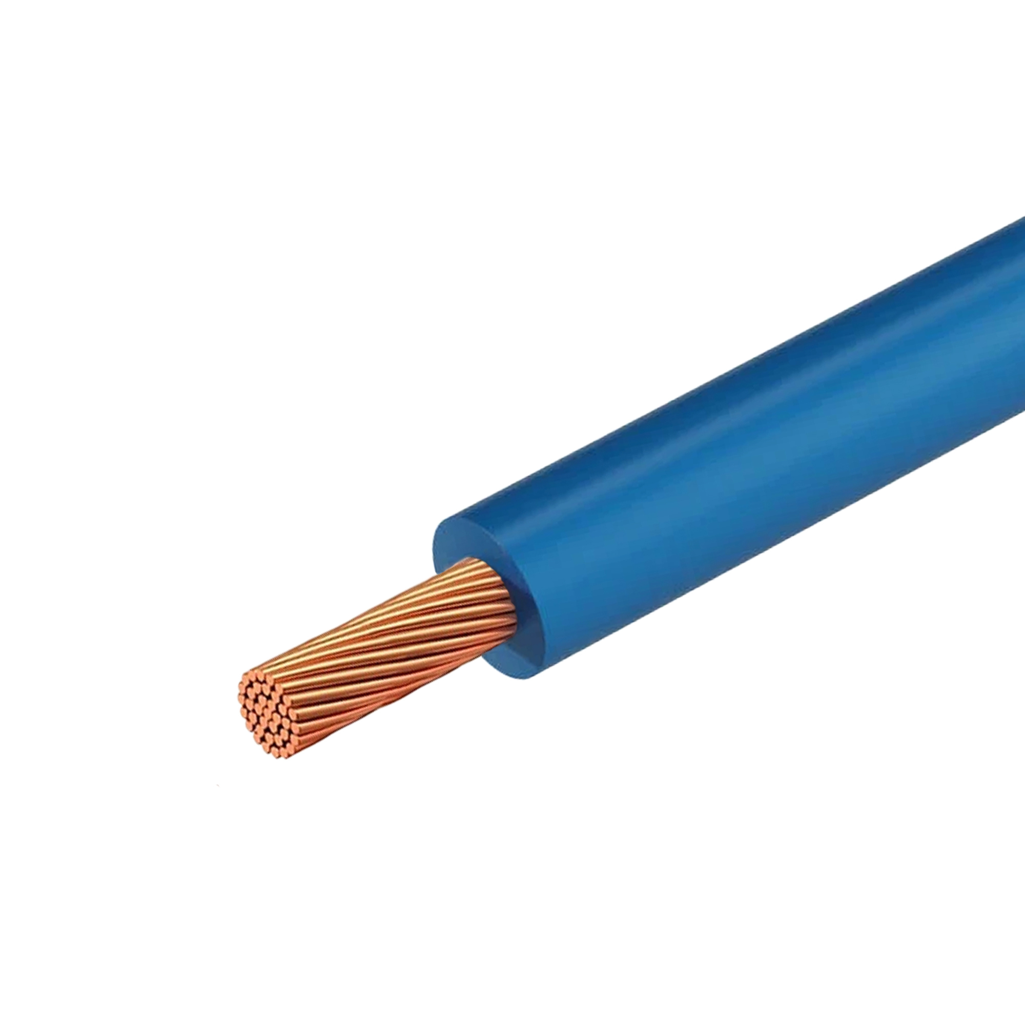 Изображение товара Провод ПуГВнг LS 1x2.5 на отрез цвет синий