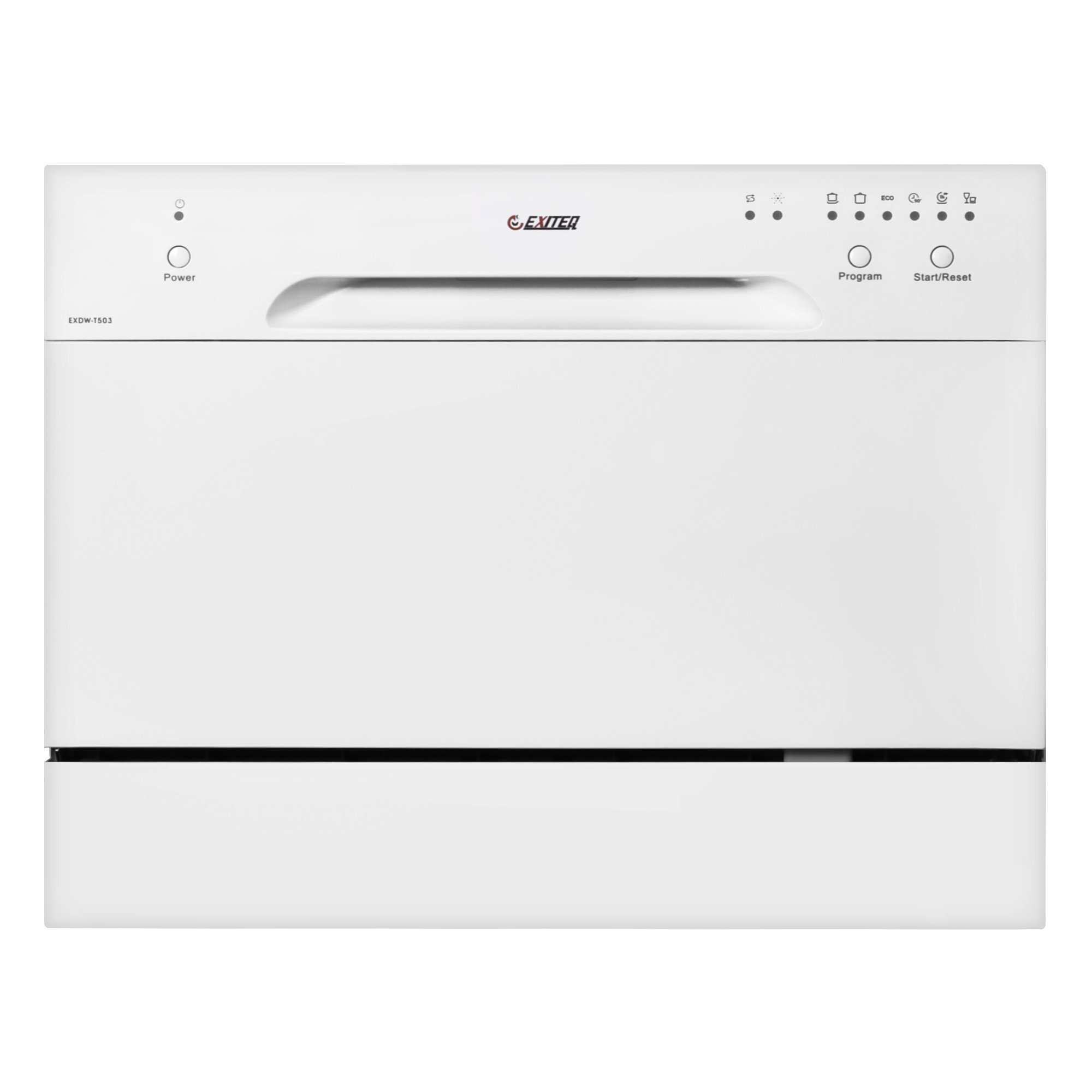 Изображение товара Отдельностоящая посудомоечная машина Exiteq Exdw-T503 55 см 6 программ белый