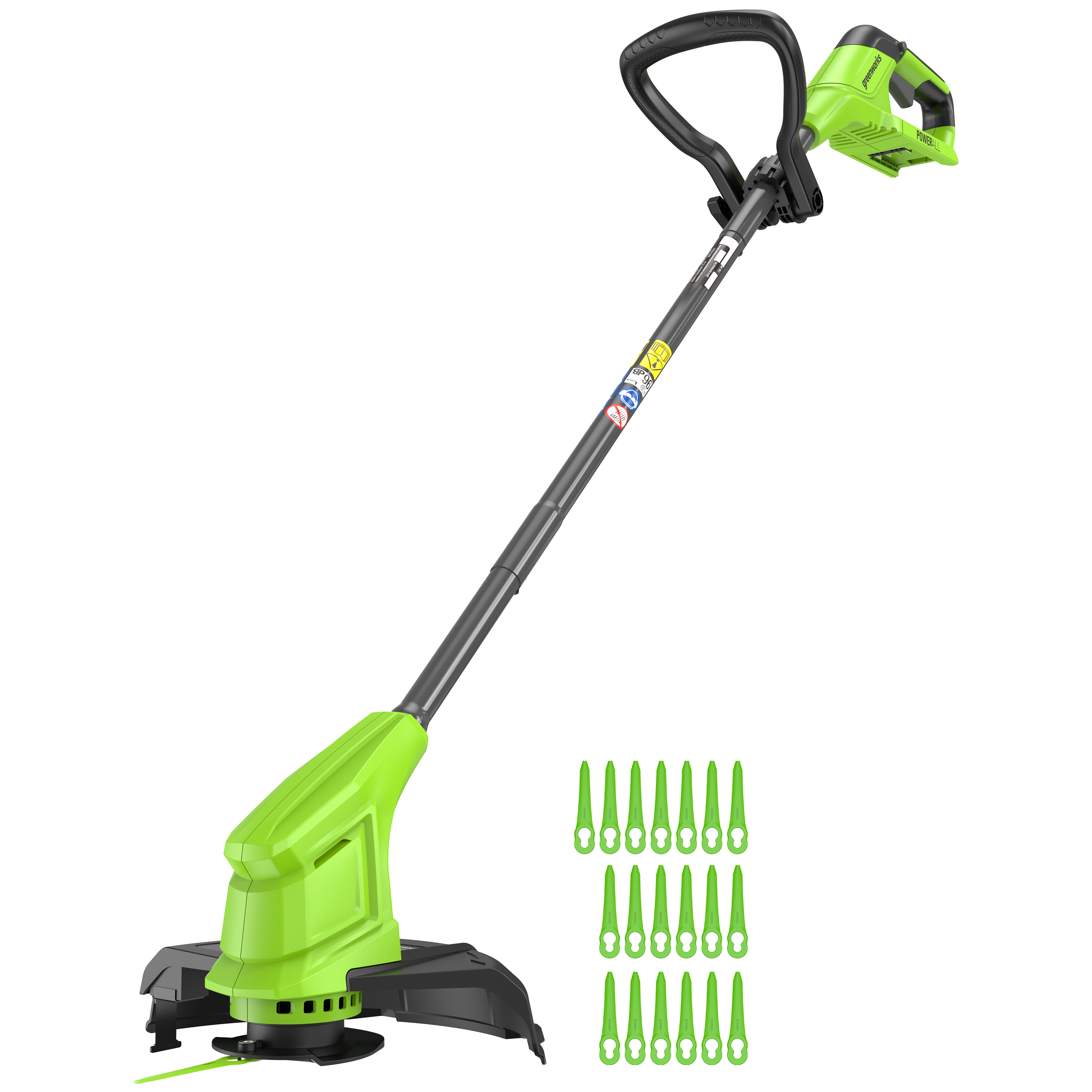 Изображение товара Аккумуляторный триммер Greenworks G24LT251 24 В для садовых работ