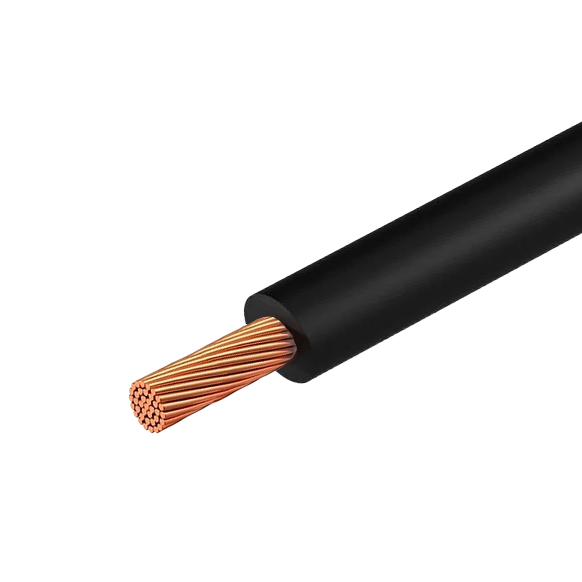 Изображение товара Провод ПуГВнг LS 1x6 на отрез цвет черный