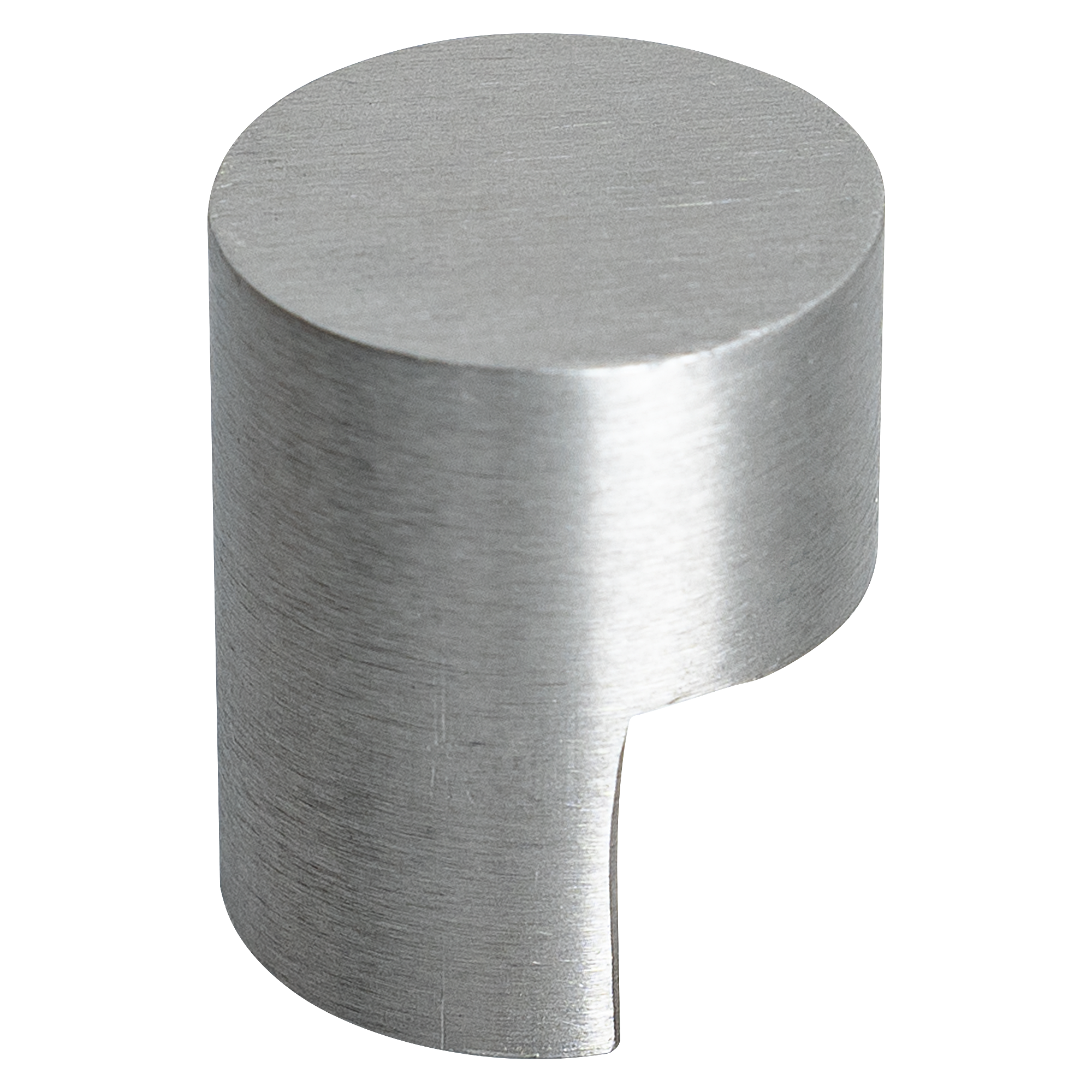 Изображение товара Мебельная ручка-кнопка Лион 24 мм никель