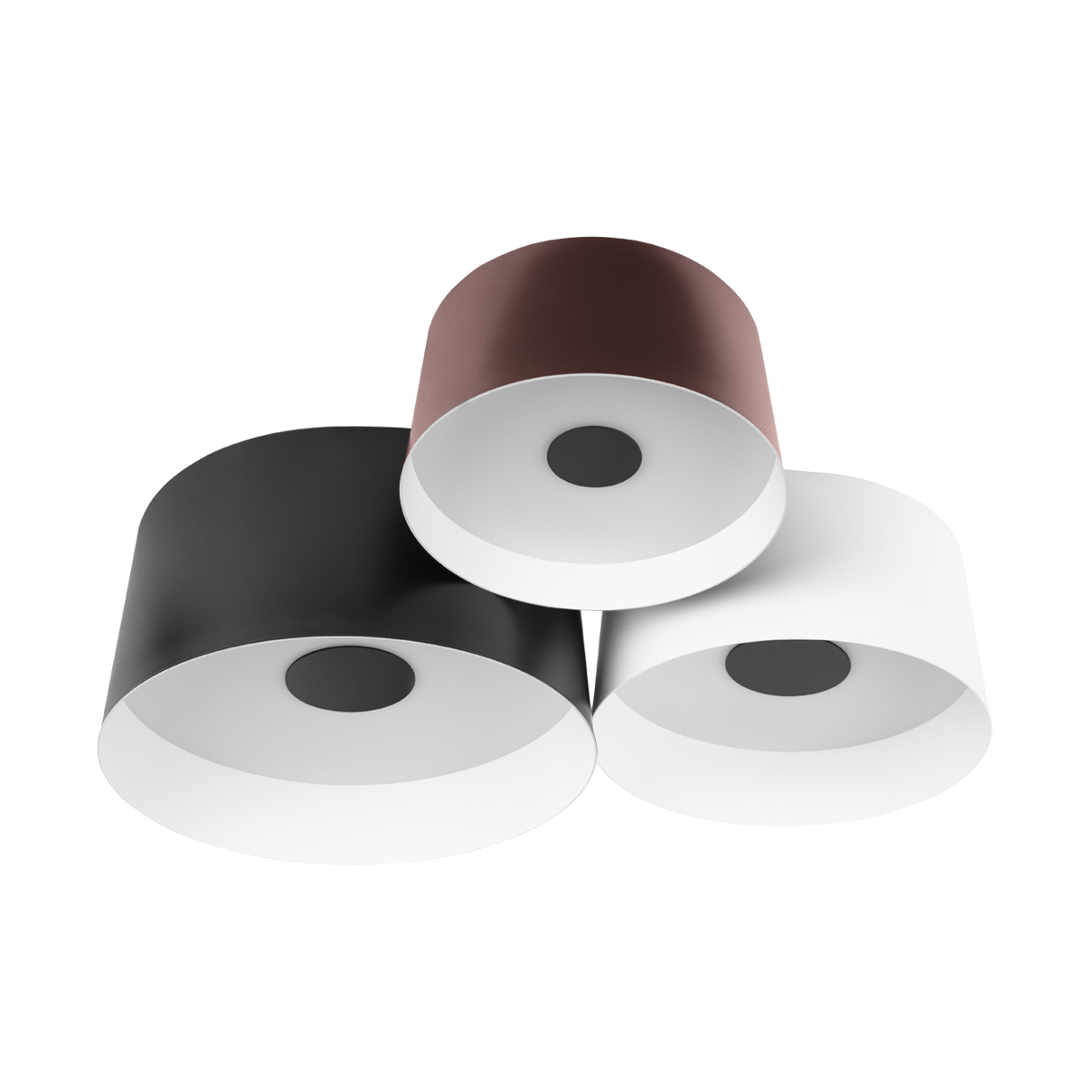 Изображение товара Люстра потолочная светодиодная Loft It Duo 10360-3 8 м² нейтральный белый свет цвет белый/красный/черный