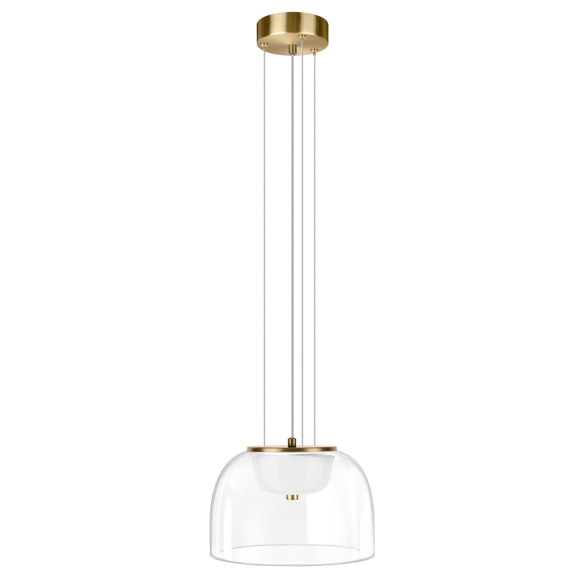 Изображение товара Светильник подвесной светодиодный Loft It Tinkerbell 10428-b 9 м² нейтральный белый свет цвет бронза/прозрачный