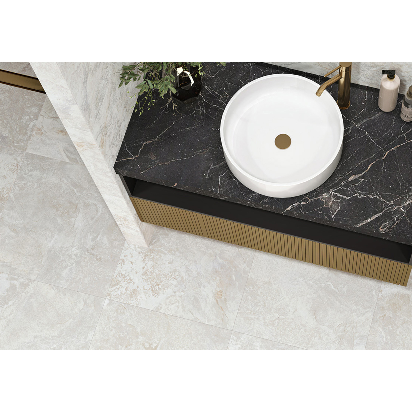 Изображение товара Керамогранит New trend Muse 60x60 см бежевый, матовый, ректифицированный