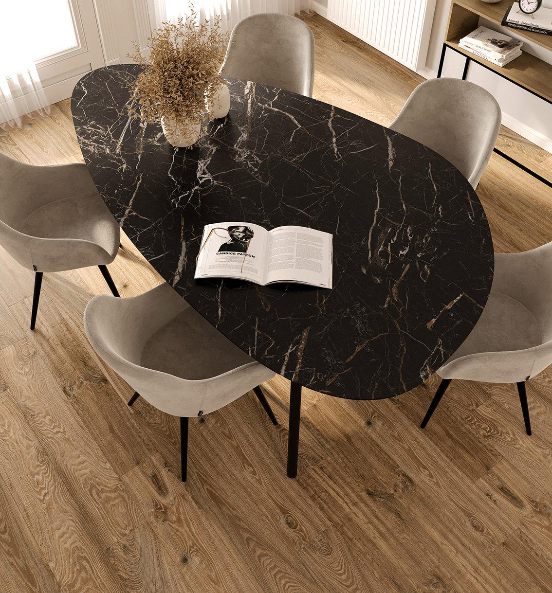 Изображение товара Керамогранит Starowood Forest Hazelnut Matt 20x120см коричневый