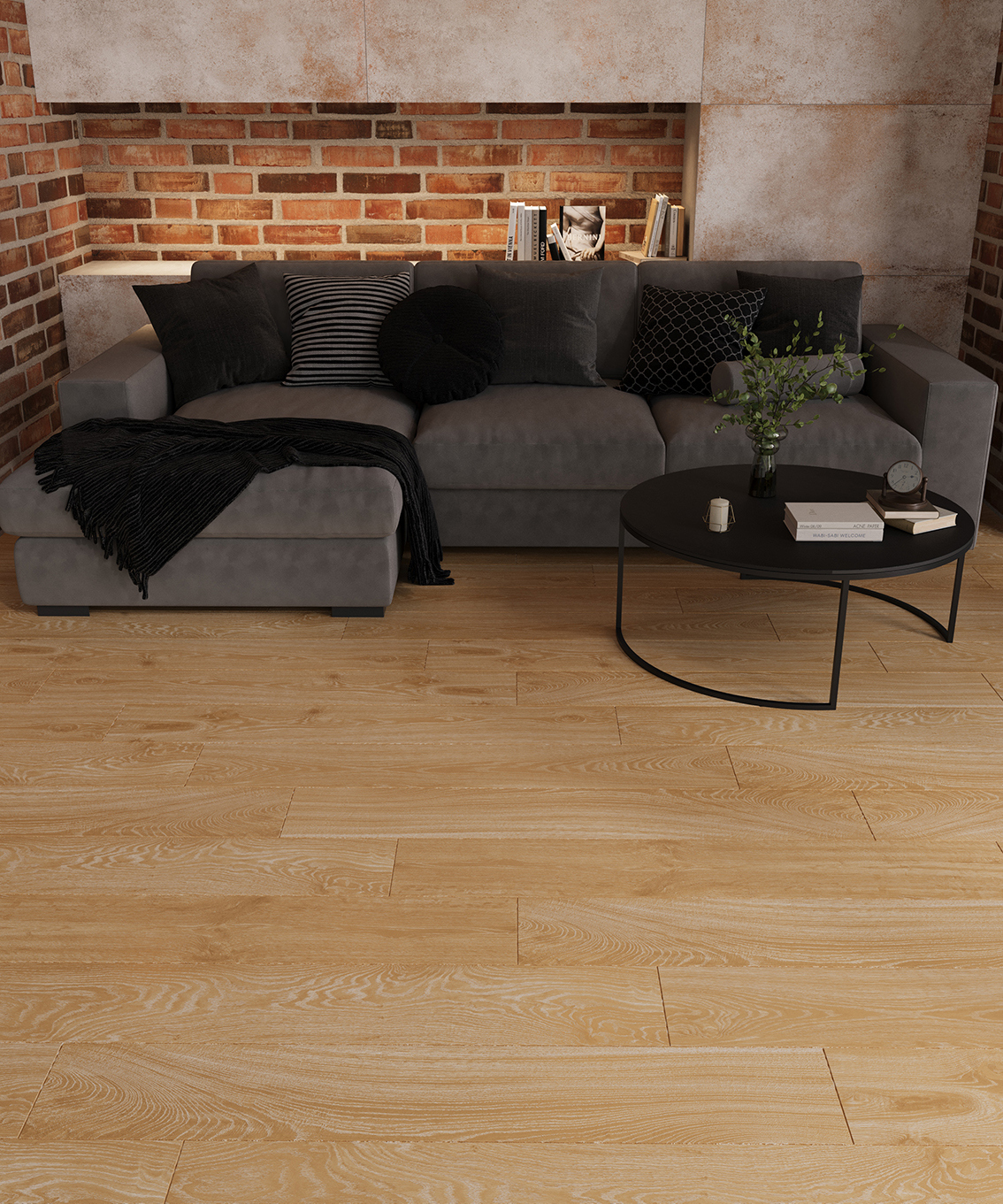 Изображение товара Керамогранит Starowood Forest Miel Matt 40588448 20x120см цвет коричневый