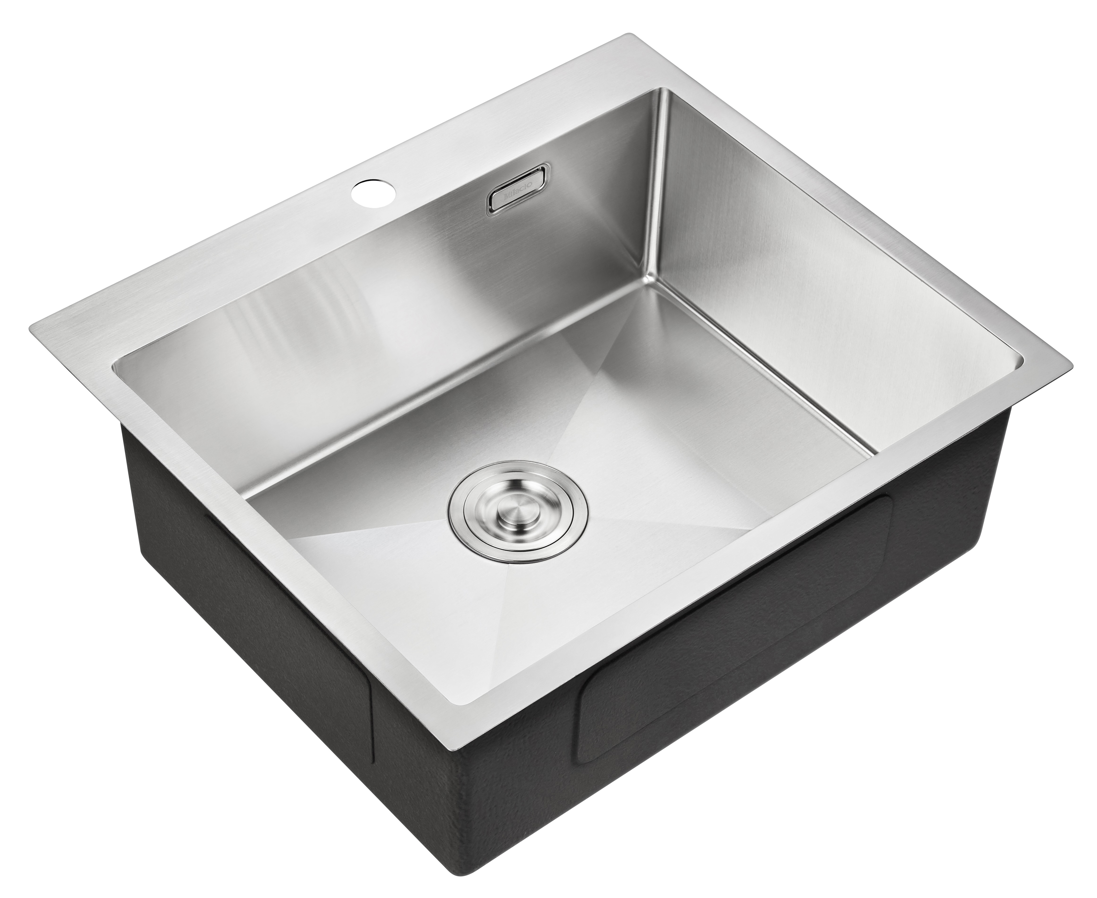 Изображение товара Врезная мойка MILACIO MC.77490 51x59 см нержавеющая сталь серебристая