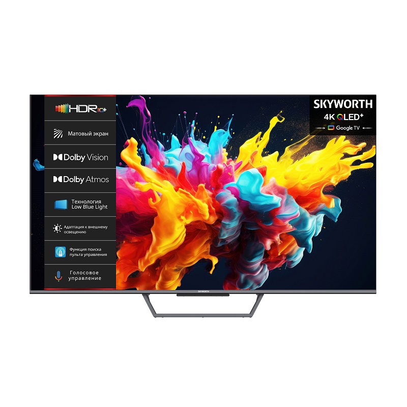 Изображение товара Телевизор Skyworth 65q67g 65" 165 см цвет черный