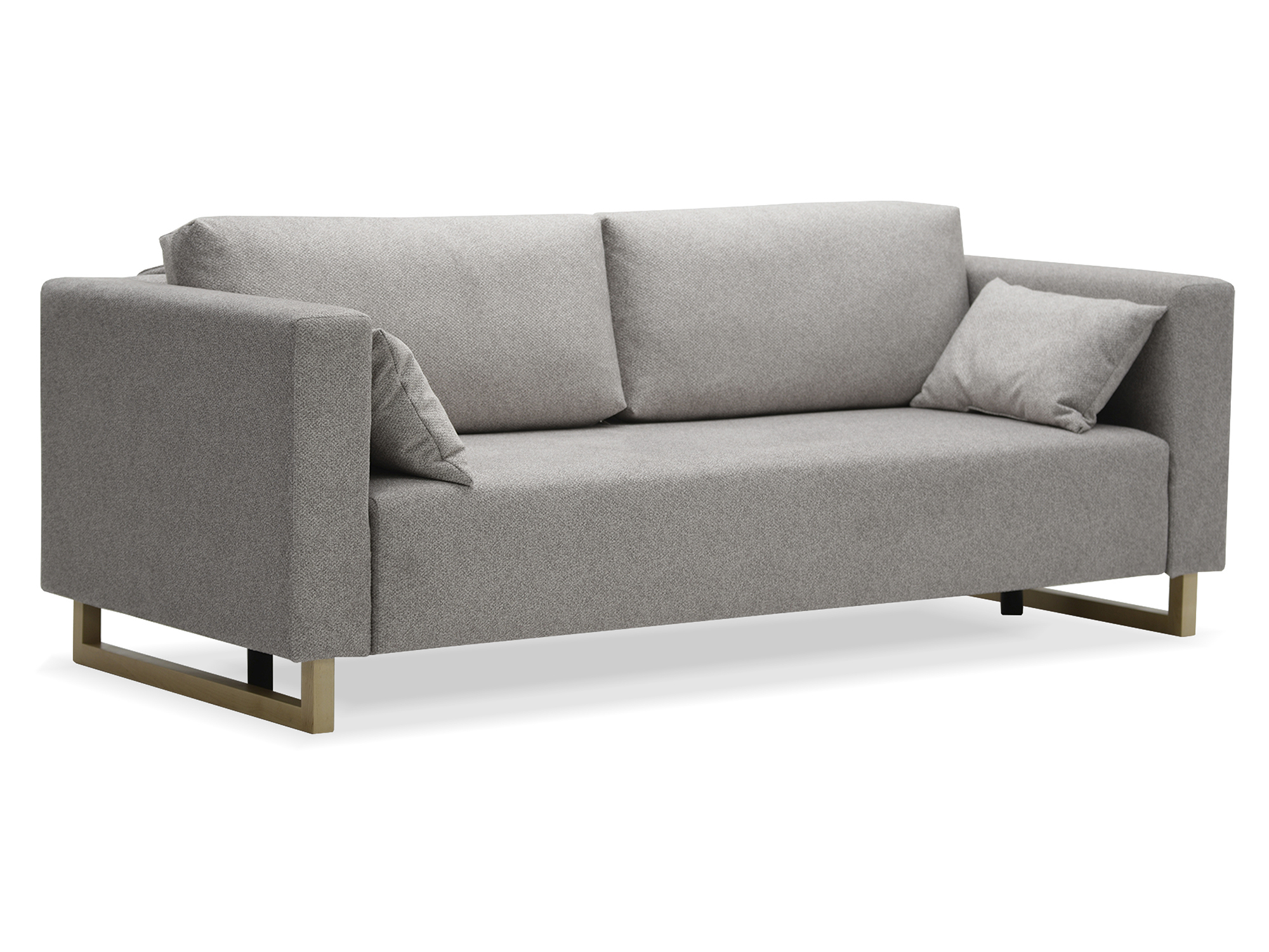 Изображение товара Диван Ладья Каперс 239x90x103 см велюр цвет бежевый