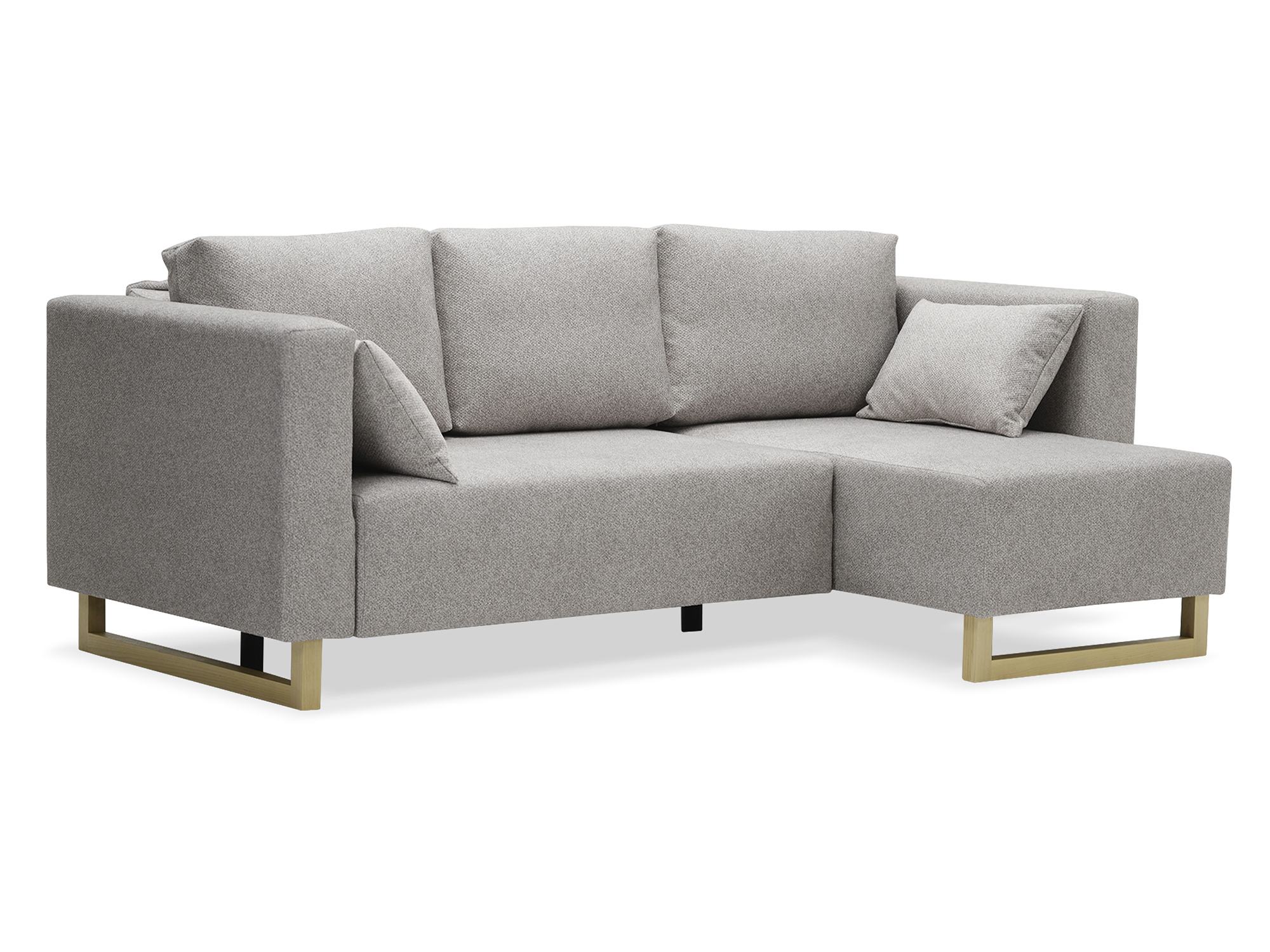 Изображение товара Диван Ладья Каперс 239x90x150 см велюр цвет бежевый