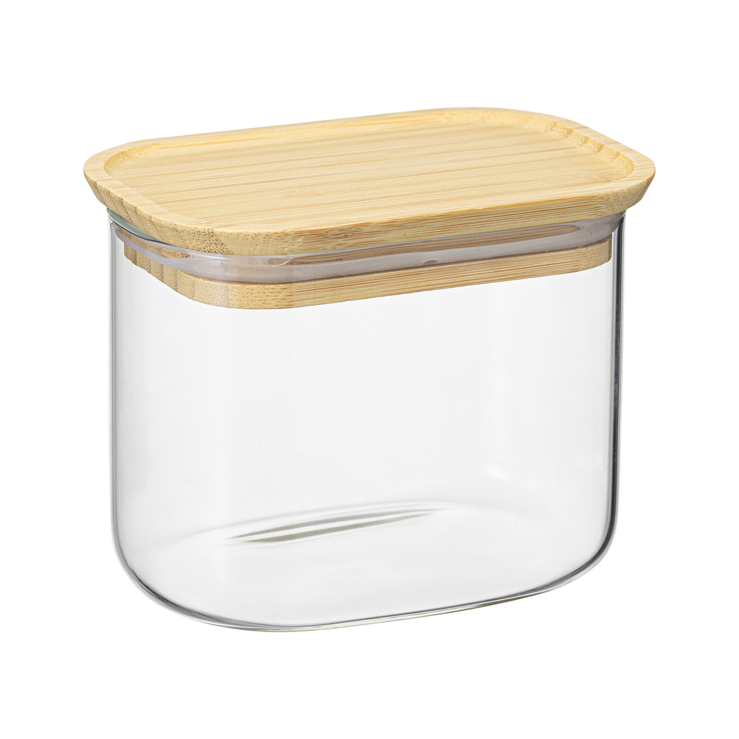 Изображение товара Банка для сыпучих продуктов Smart solutions 0.6 л стекло прозрачная