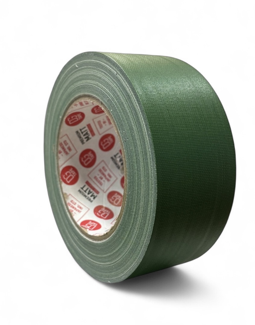 Изображение товара Клейкая лента Dgtape Matt Гаффа тейп MATT50050/25/GR 50мм/25м цвет зеленый