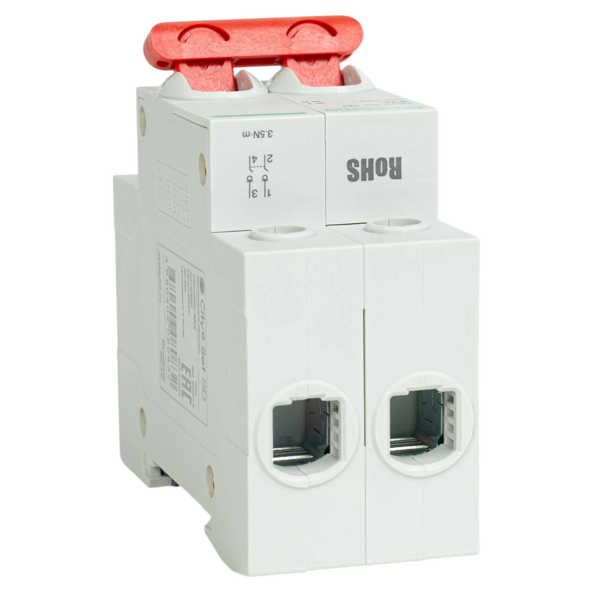 Выключатель нагрузки Systeme Electric City9 Set C9S16263 2P C63 А 6 кА - 4