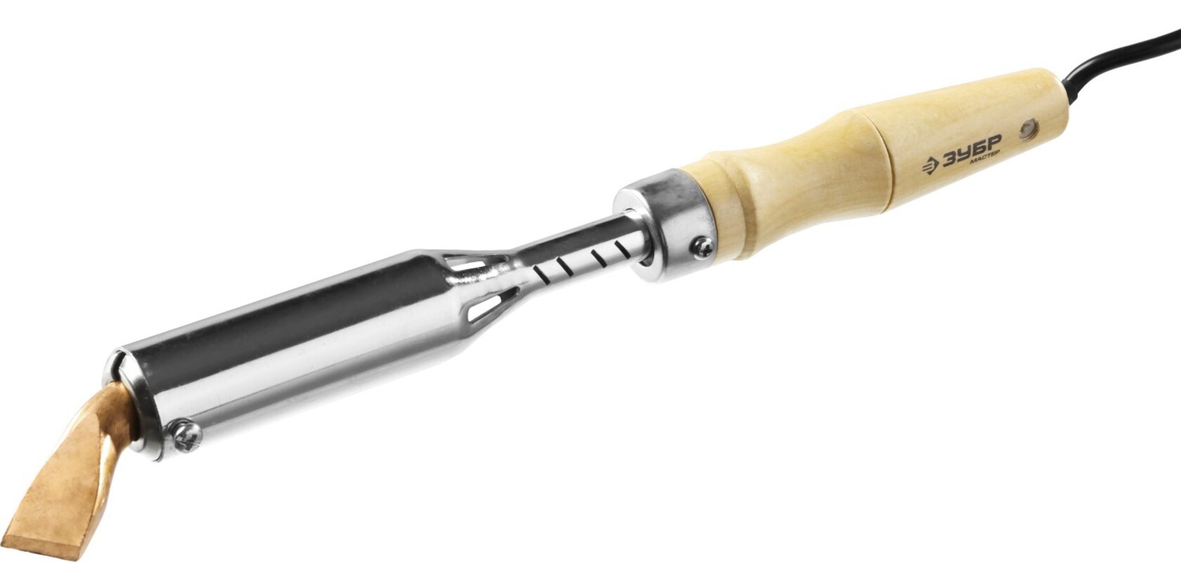 Изображение товара Электропаяльник ЗУБР Ceramic Pro 55303-200 200 Вт с высокой температурой