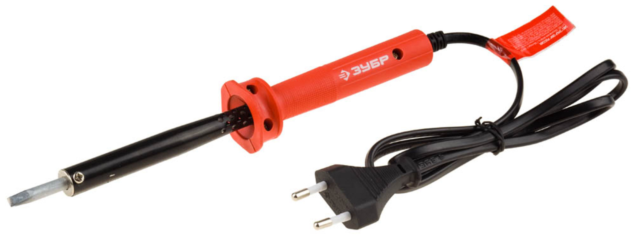 Изображение товара Паяльник электрический Зубр 55400-60 60 Вт пластиковая рукоятка