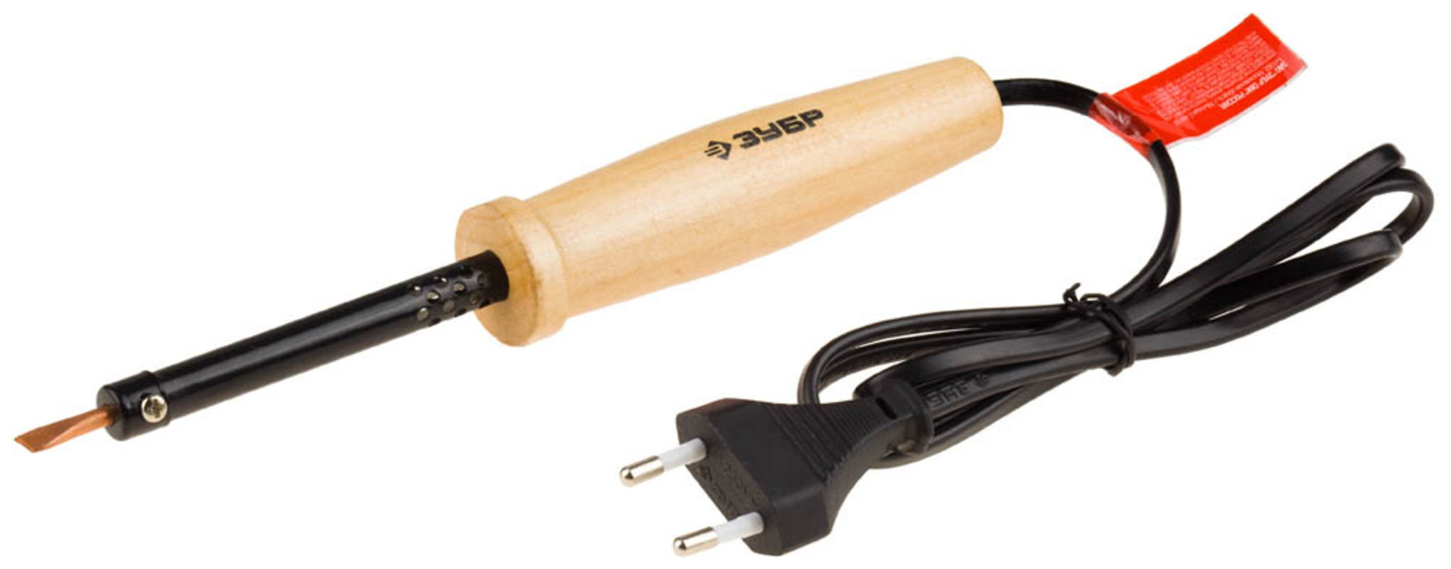 Изображение товара Электропаяльник ЗУБР 55405-25 25 Вт для пайки и монтажа на печатных платах