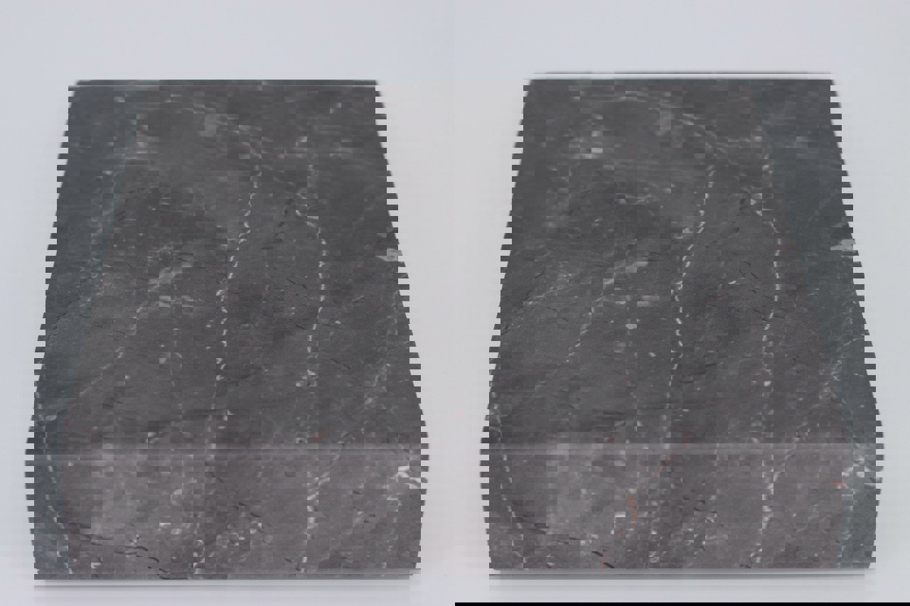 Изображение товара Ремонтная накладка на подоконник Комбиг 2500x200x1.5 мм, мрамор светло-серый