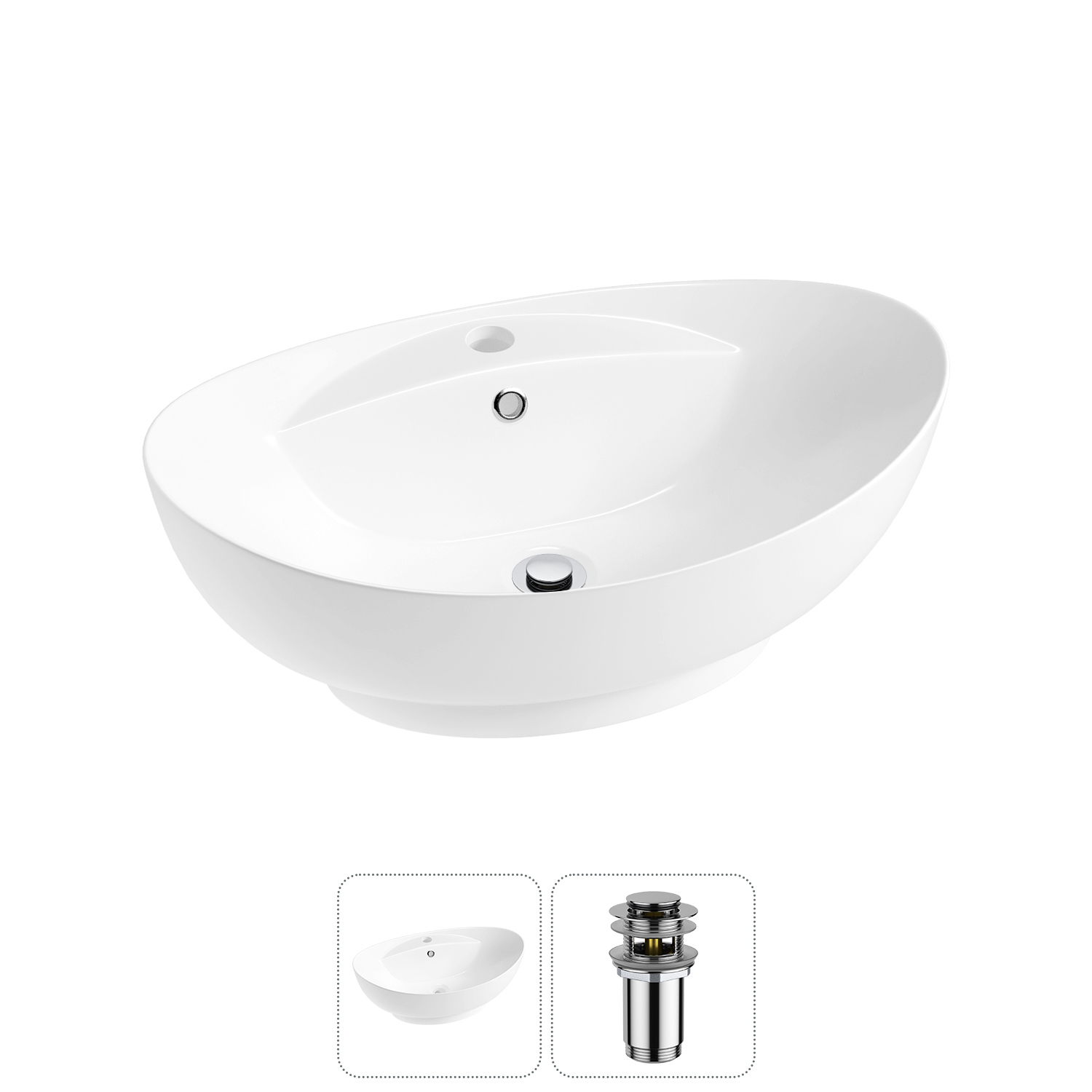 Изображение товара Раковина Lavinia Boho Bathroom Sink 20215143R 59 см